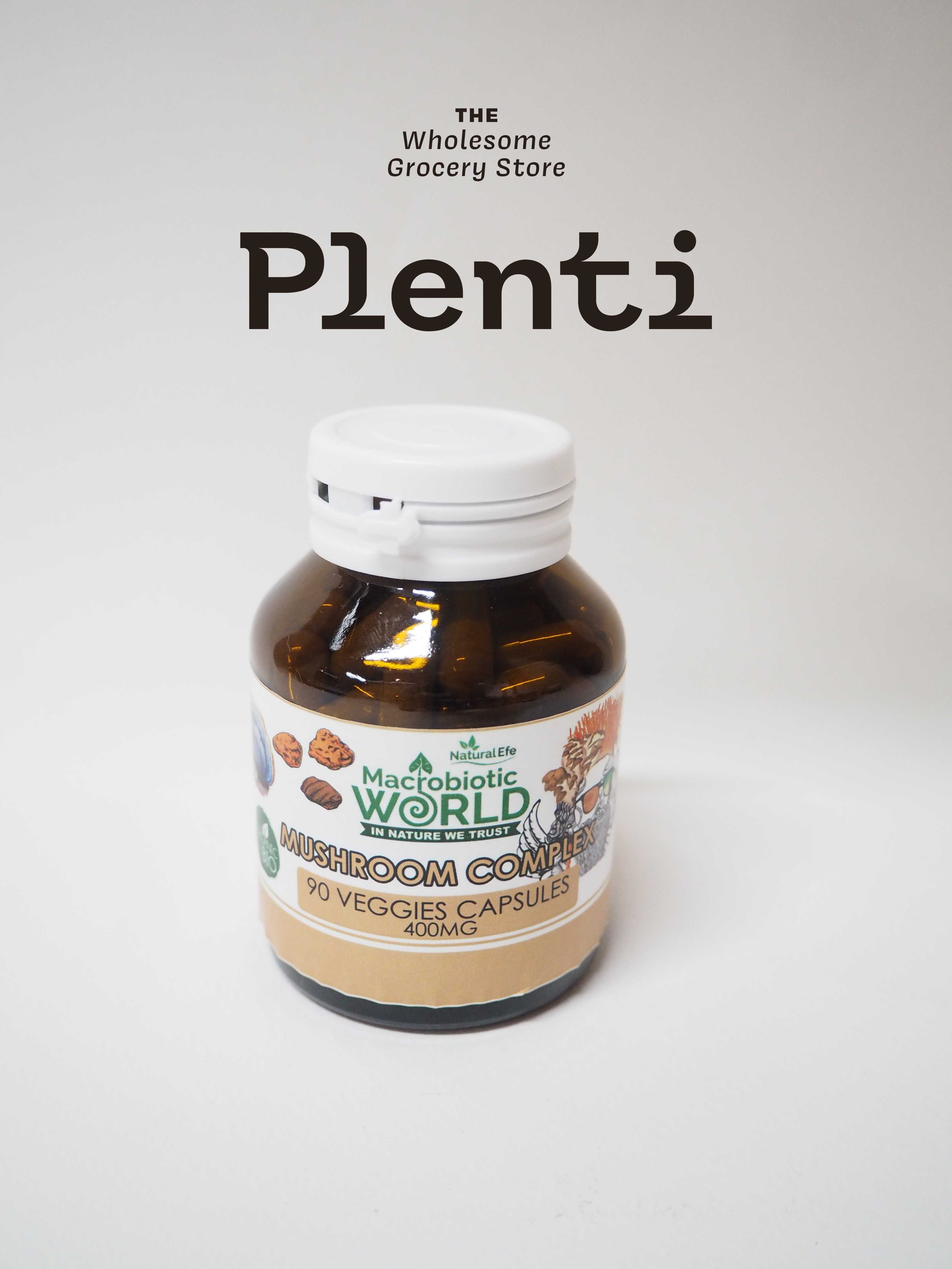 MUSHROOM COMPLEX CAPSULES MACROBIOTIC WORLD