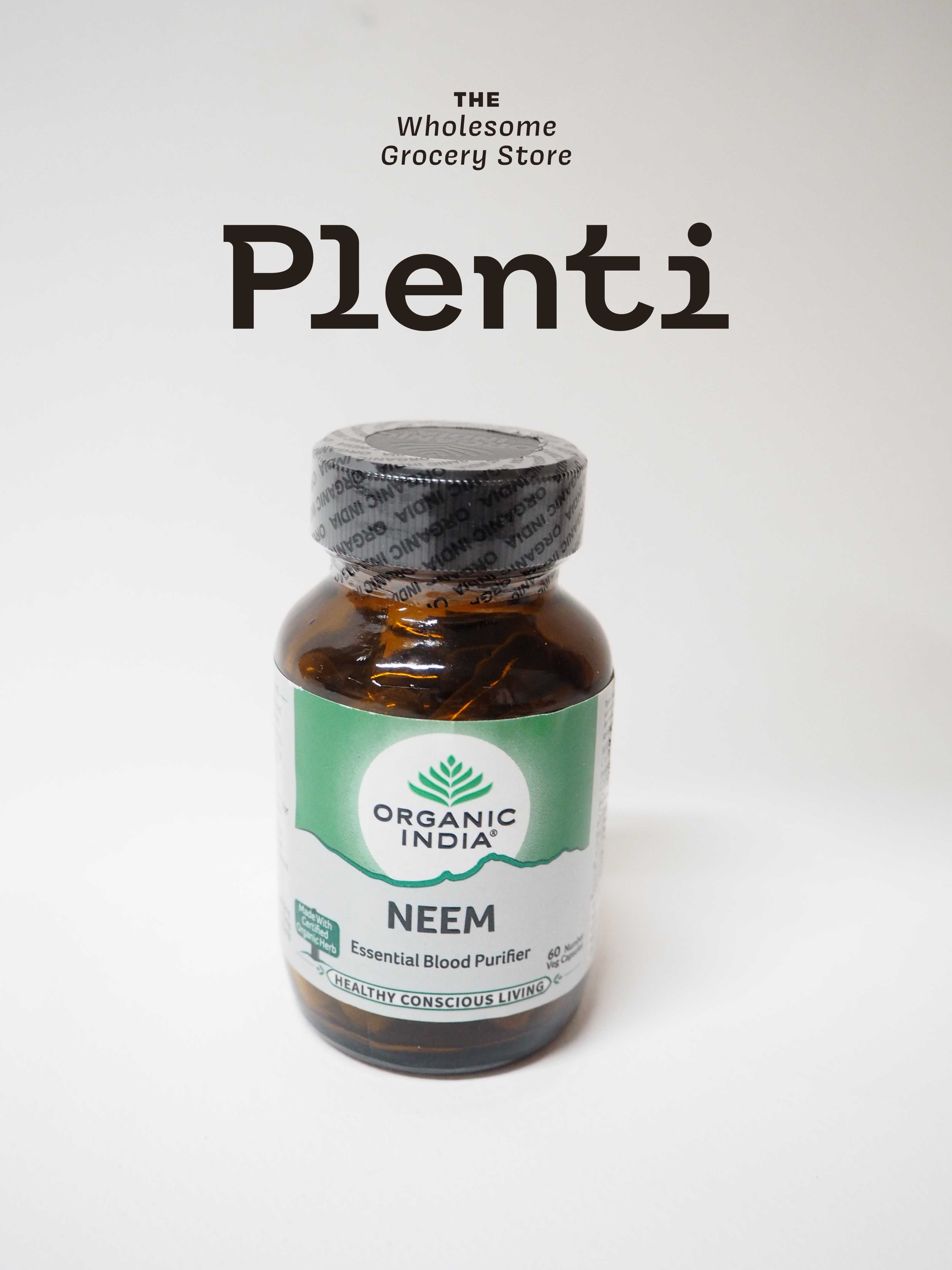 NEEM ORGANIC ( INDIA ) 60CAP MACROBIOTIC WORLD
