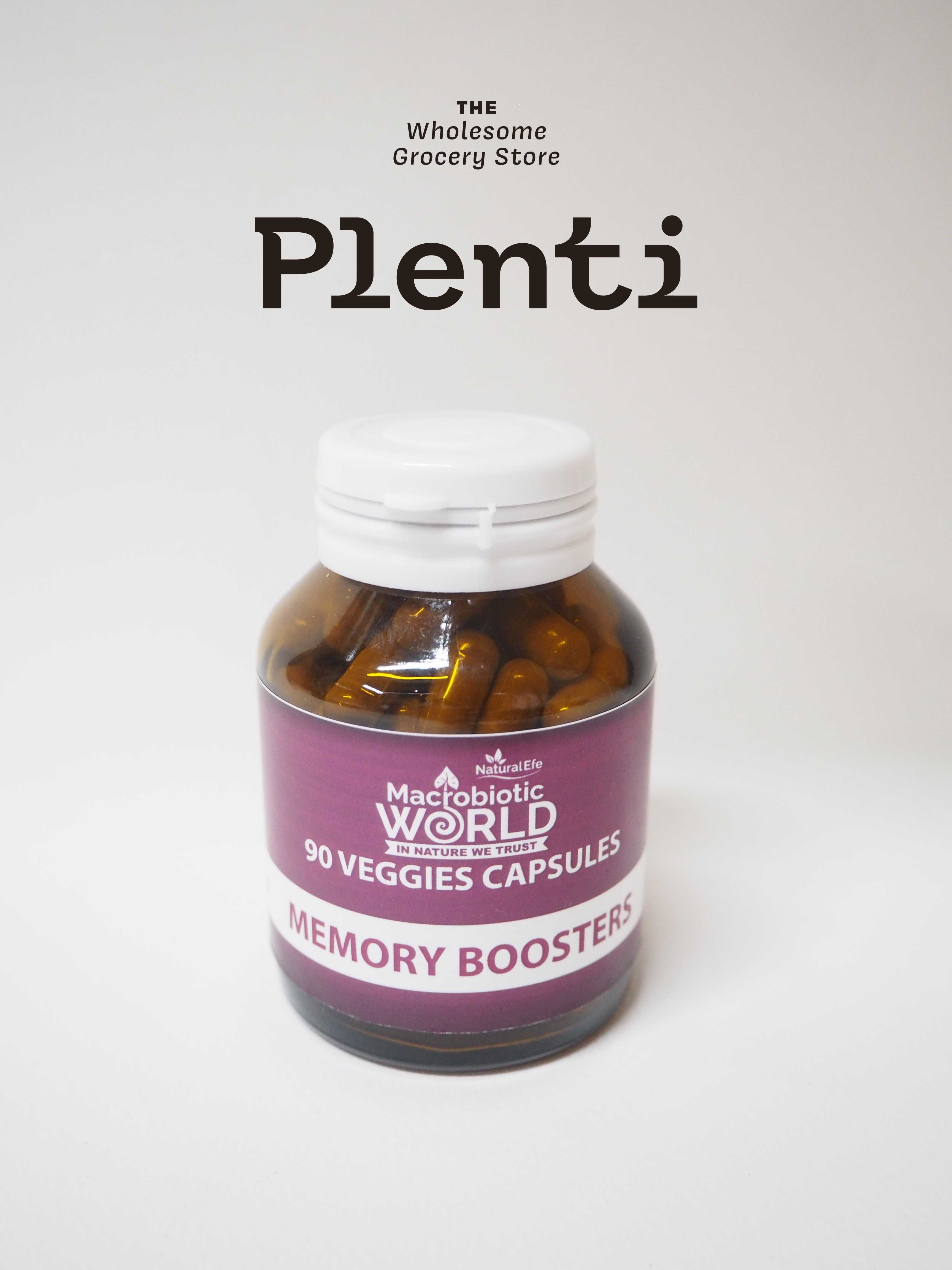 MEMORY BOOSTERS CAPSULES MACROBIOTIC WORLD