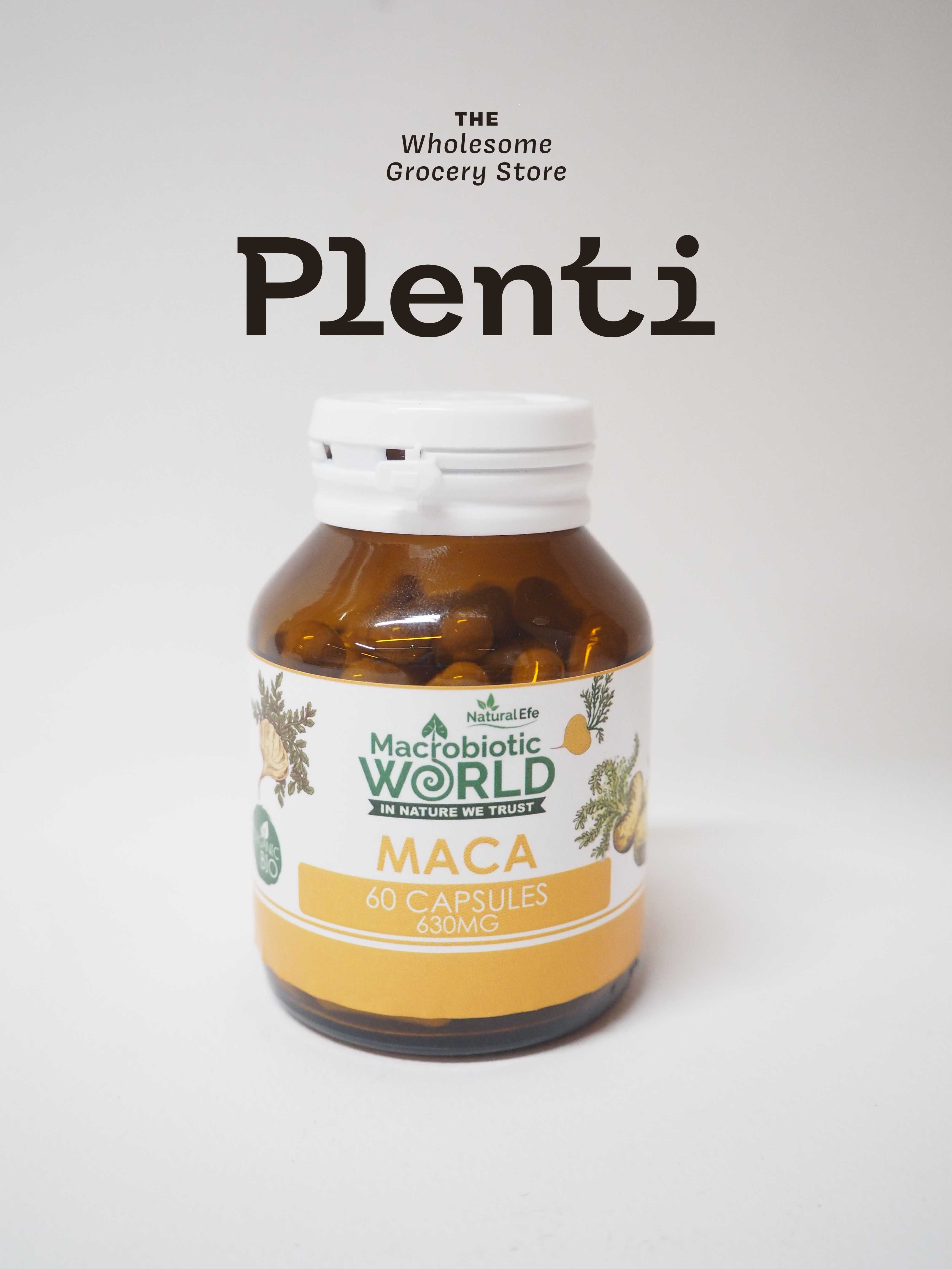 MACA CAPSULES MACROBIOTIC WORLD