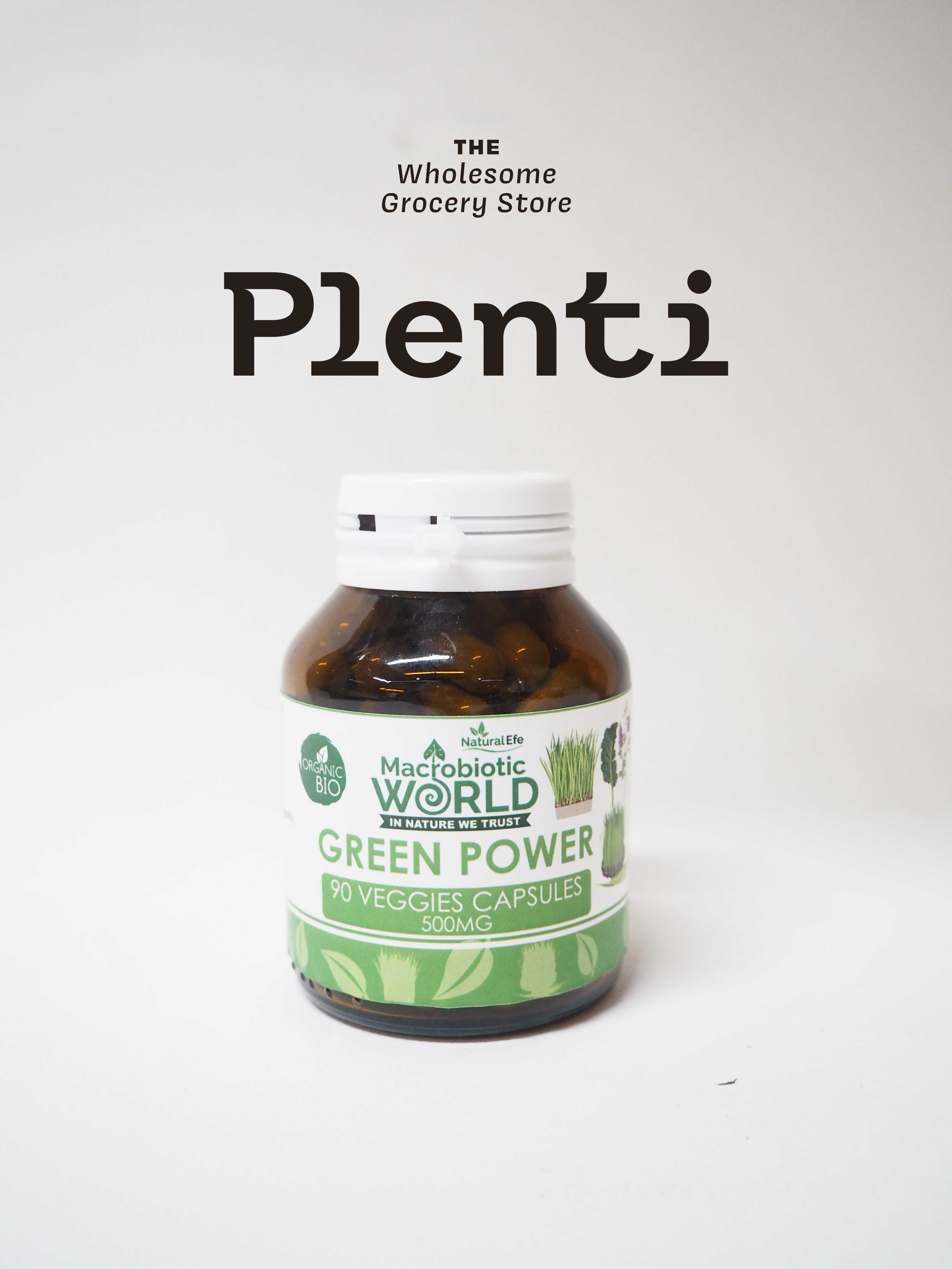 GREEN POWER CAPSULES MACROBIOTIC WORLD