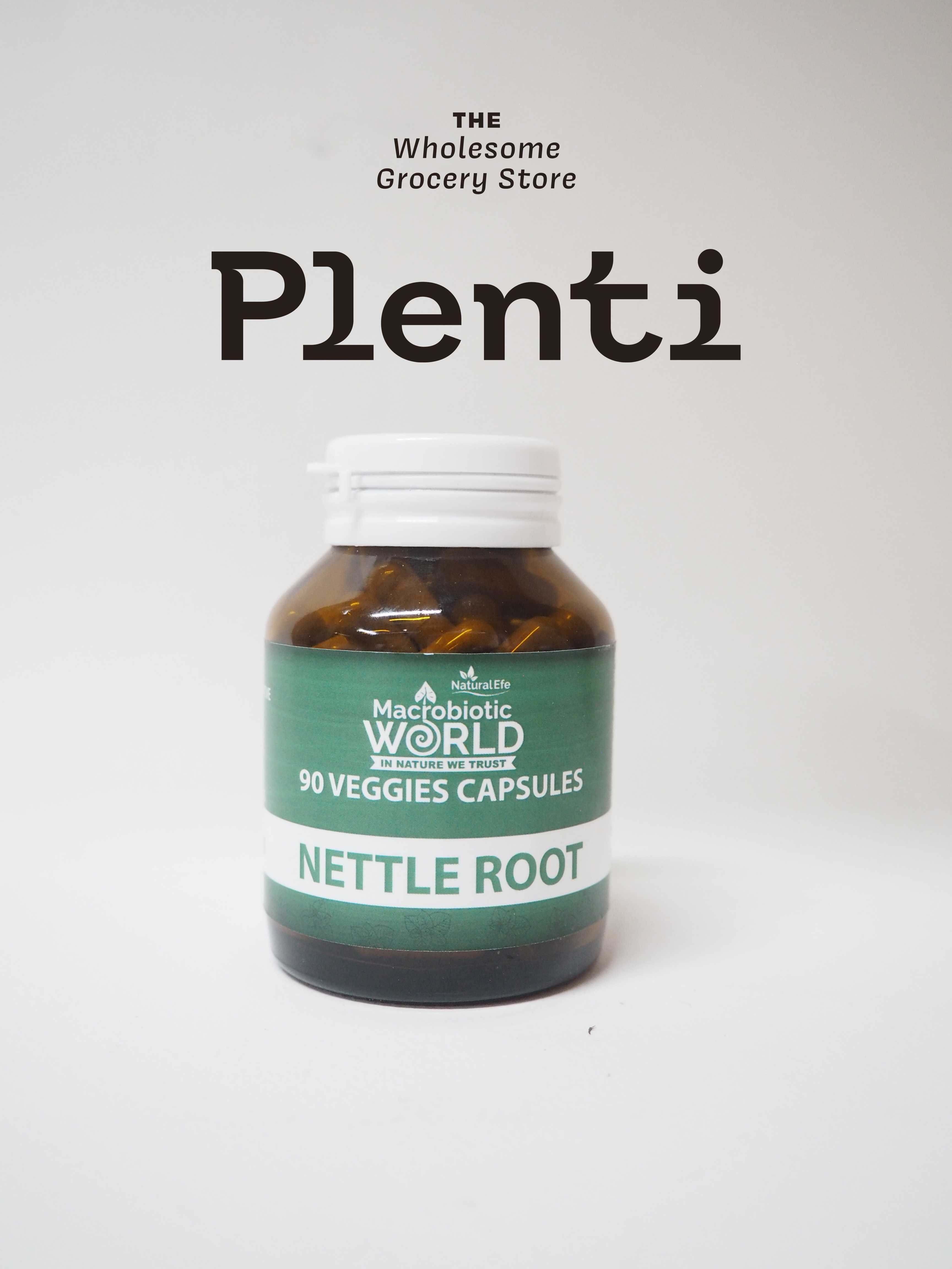 NETTLE ROOT CAPSULES MACROBIOTIC WORLD