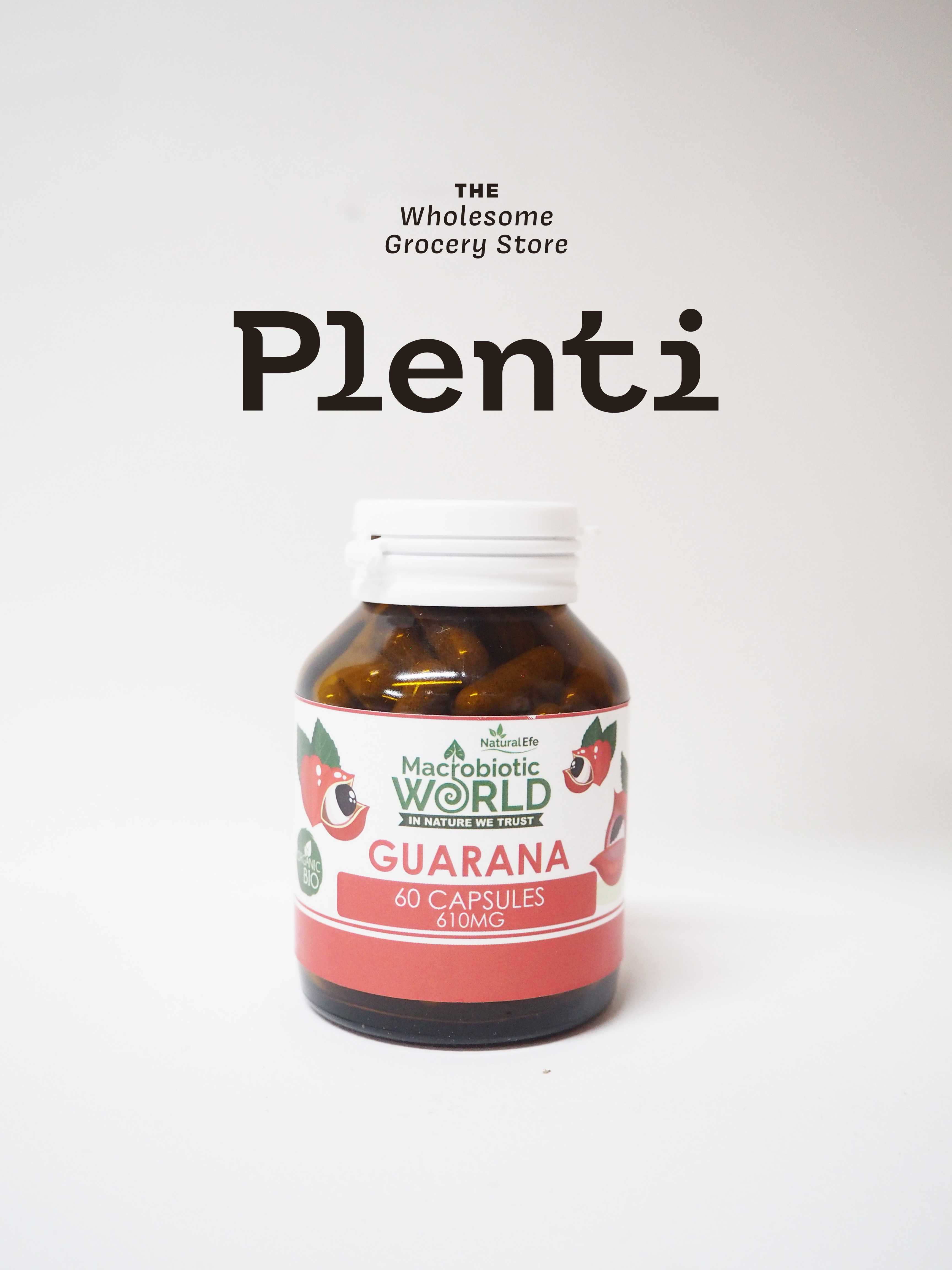 GUARANA CAPSULES MACROBIOTIC WORLD