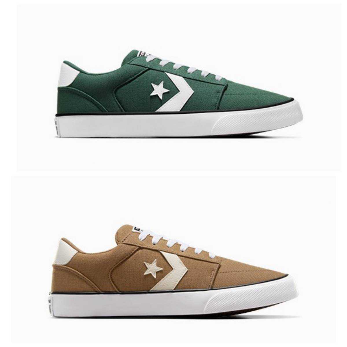 CONVERSE BELMONT PLAY ON SPORT OX BROWN / GREEN