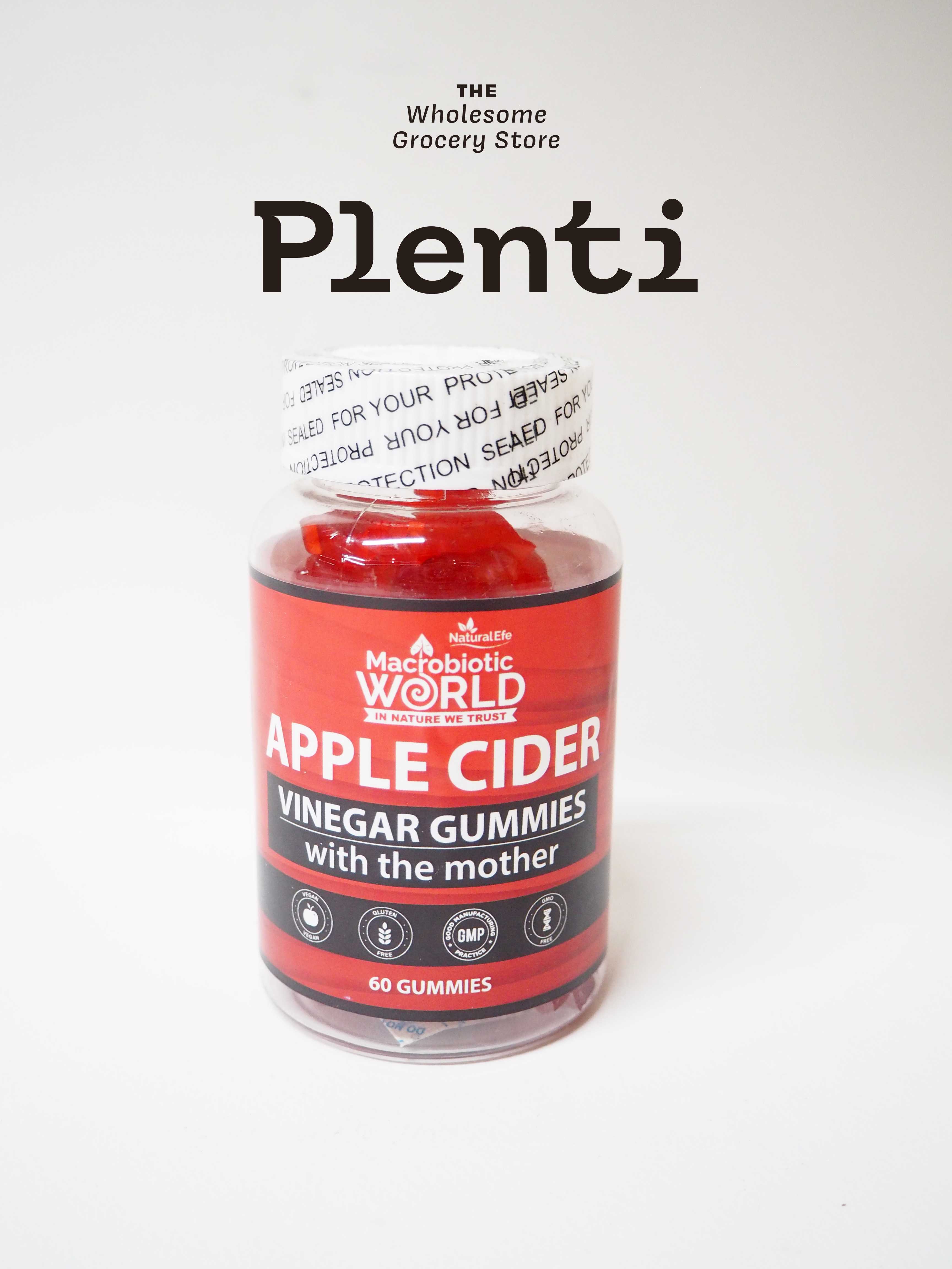 APPLE CIDER GUMMIES MACROBIOTIC WORLD