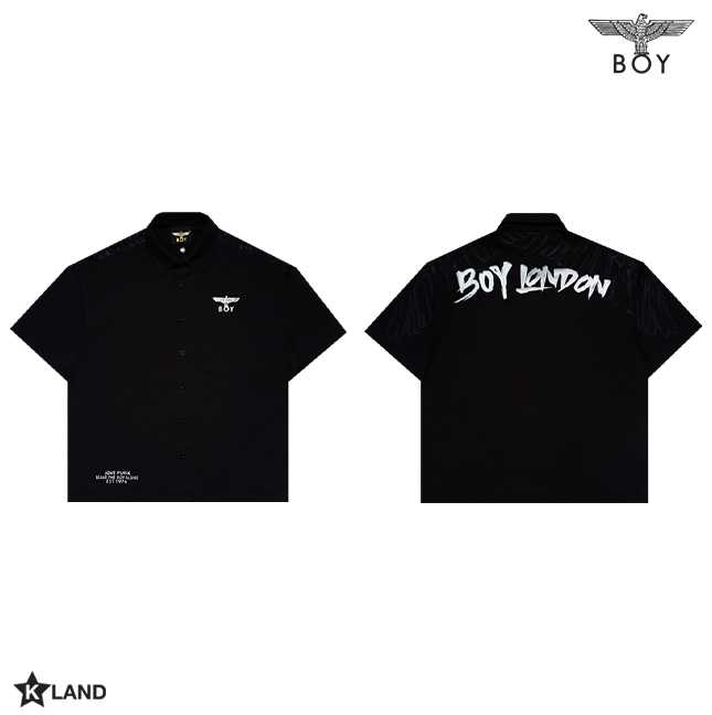 [CLEARANCE] BOY LONDON SHIRT BIG EAGLE COLLECTION เสื้อเชิ้ต แขนสั้น บอยลอนดอน (BOY32WS2010N)