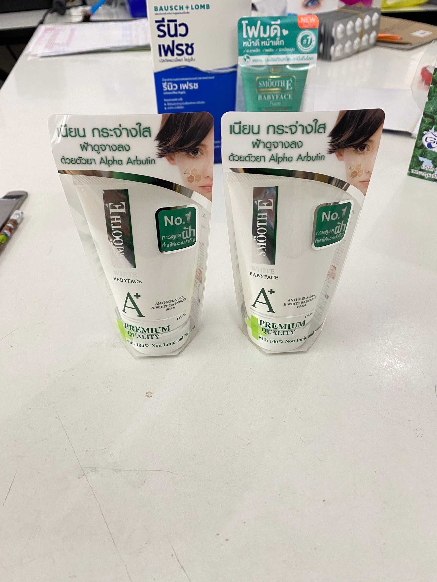 Smooth-E anti melasma foam โฟมล้างหน้าสมูทอี สูตรฝ้า 1 oz., 2 oz.