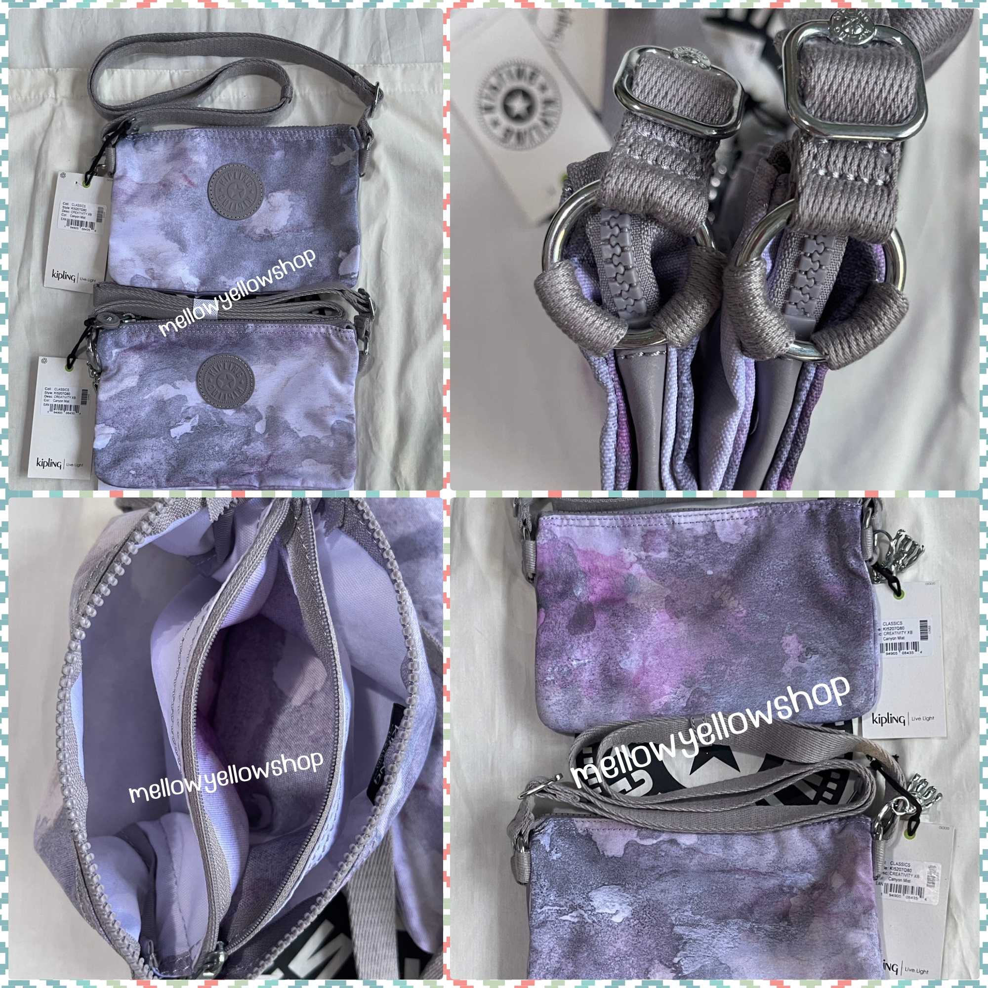 ❌ ลดเคลียร์ กระเป๋า Kipling creativity xb Canyon mist