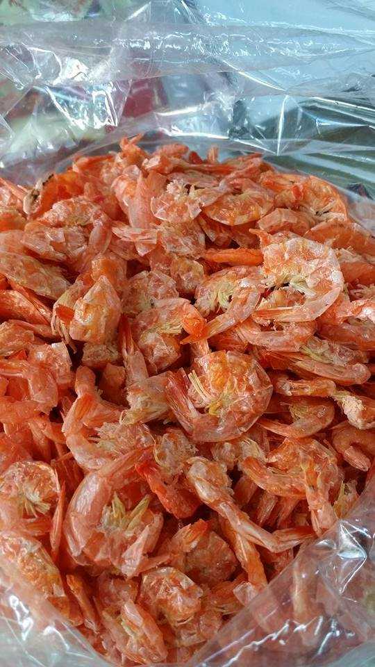 กุ้งกุลาเเห้งมีเปลือก ไซส์ M ร้านนิมะ ขีดละ