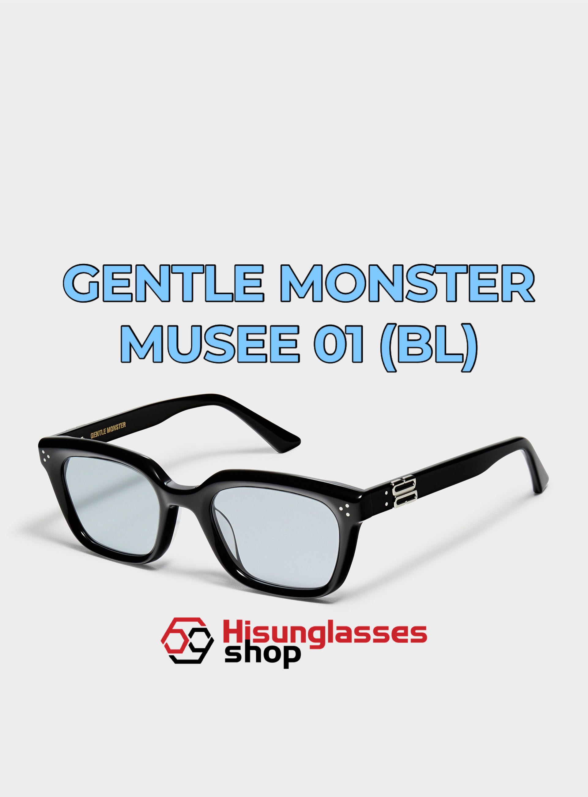 Gentle monster Musee 01 (BL) blue tint (พร้อมส่ง) 