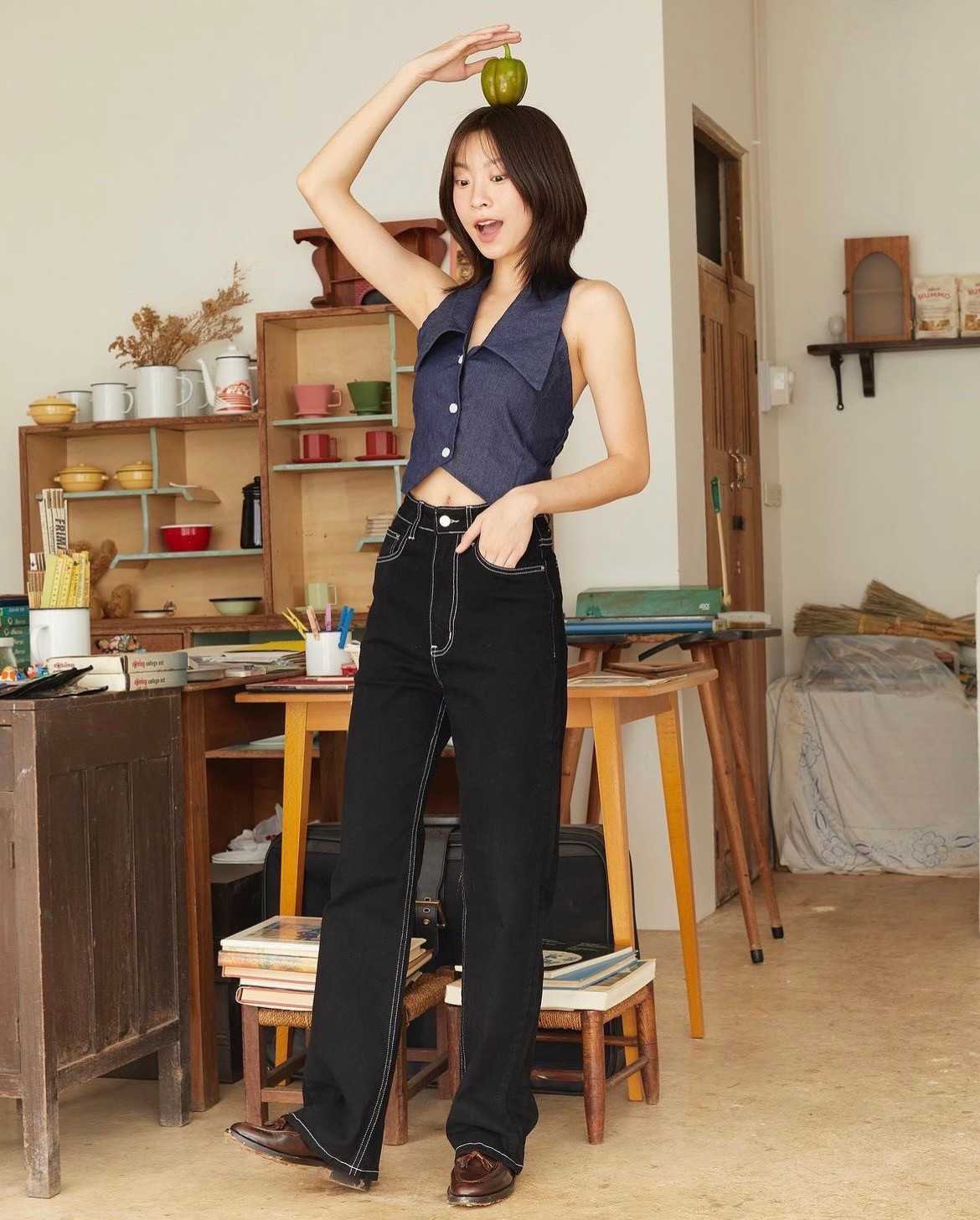 Belitastudio รุ่น Black jeans