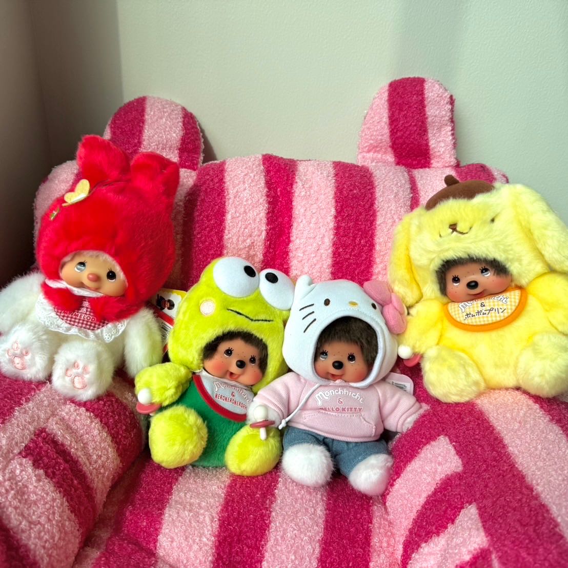 👧🏻 Monchhichi x Sanrio Size S 🐱