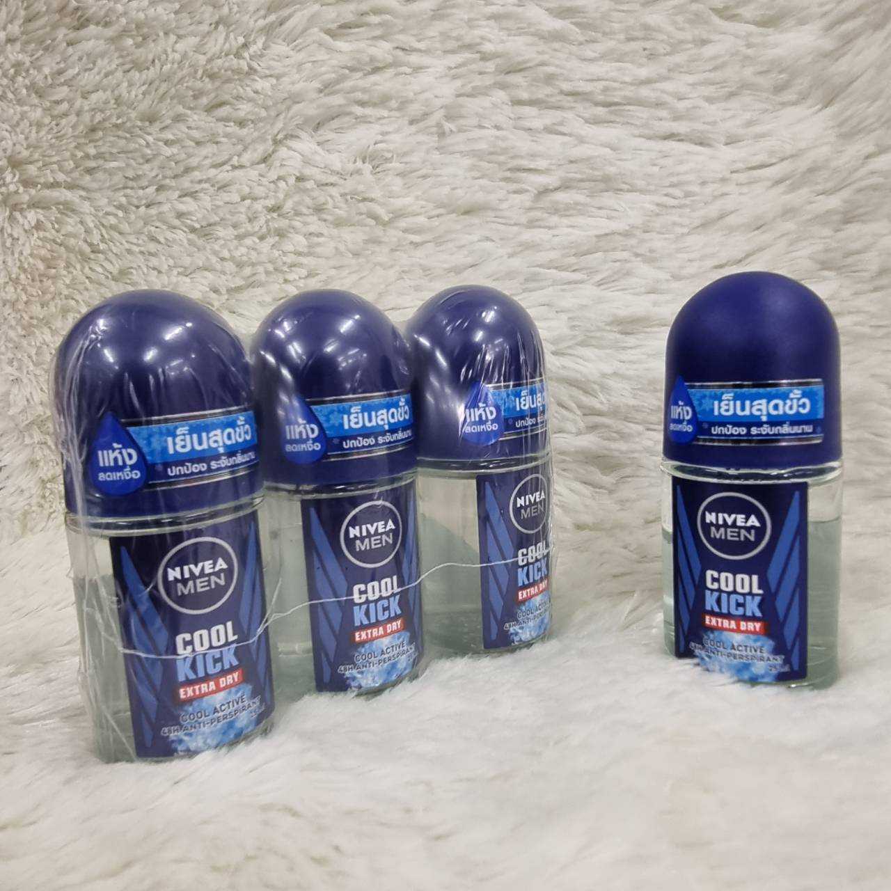 โรลออน ผู้ชาย nivea cool kick