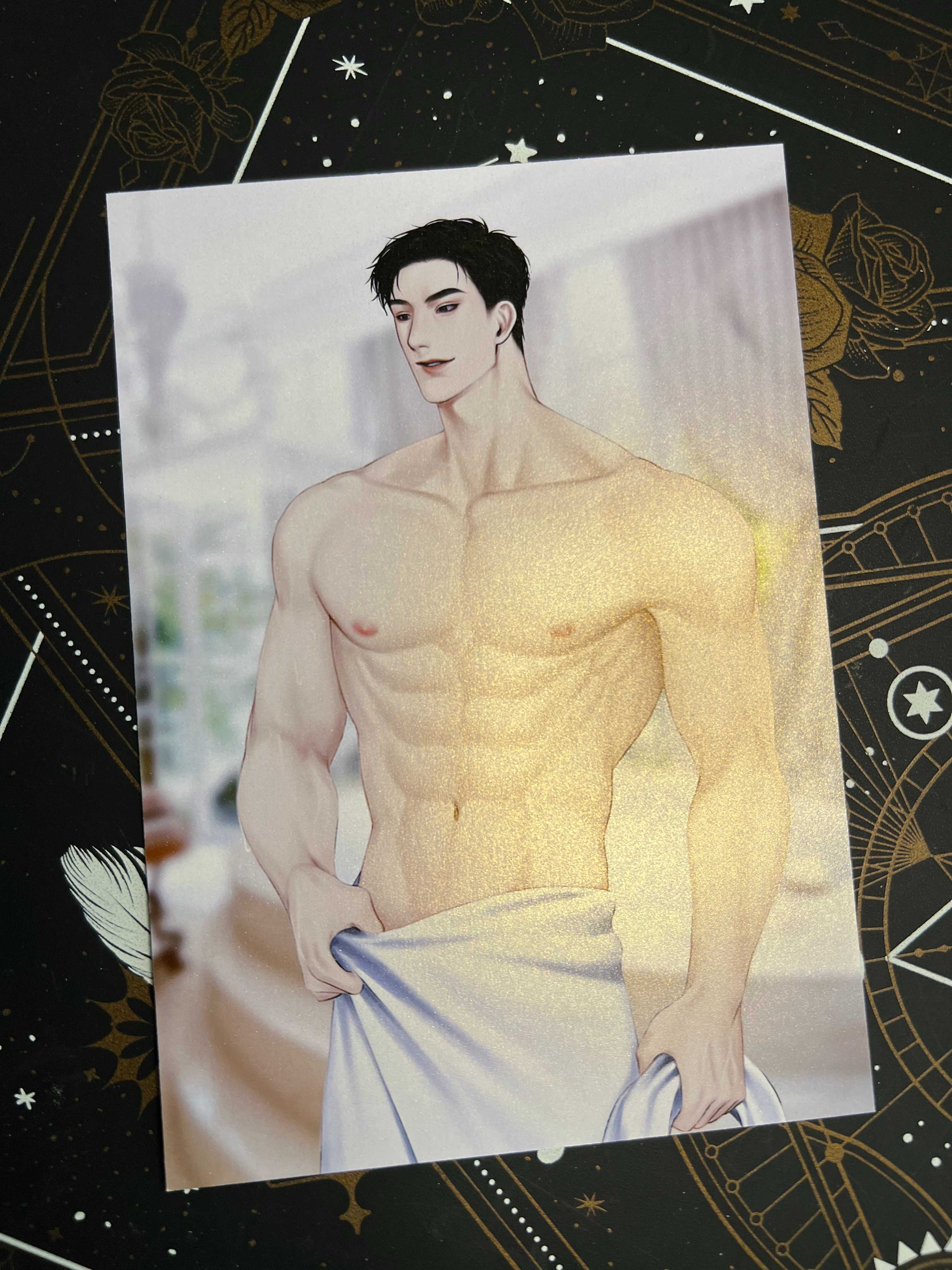 Postcard ลายริคเตอร์กล้ามแน่น
