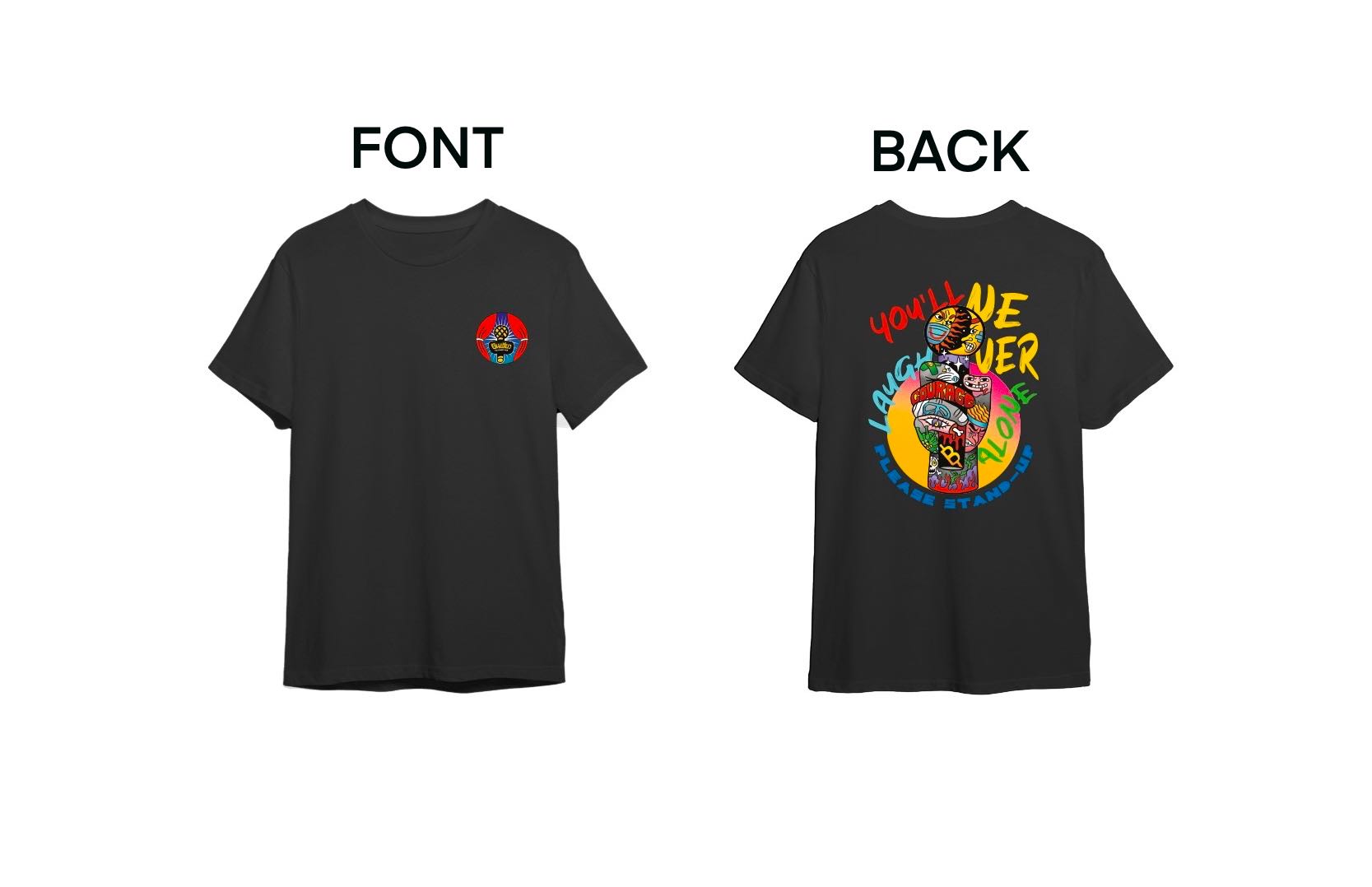 PLEASE STAND-UP | Oversized T-Shirt