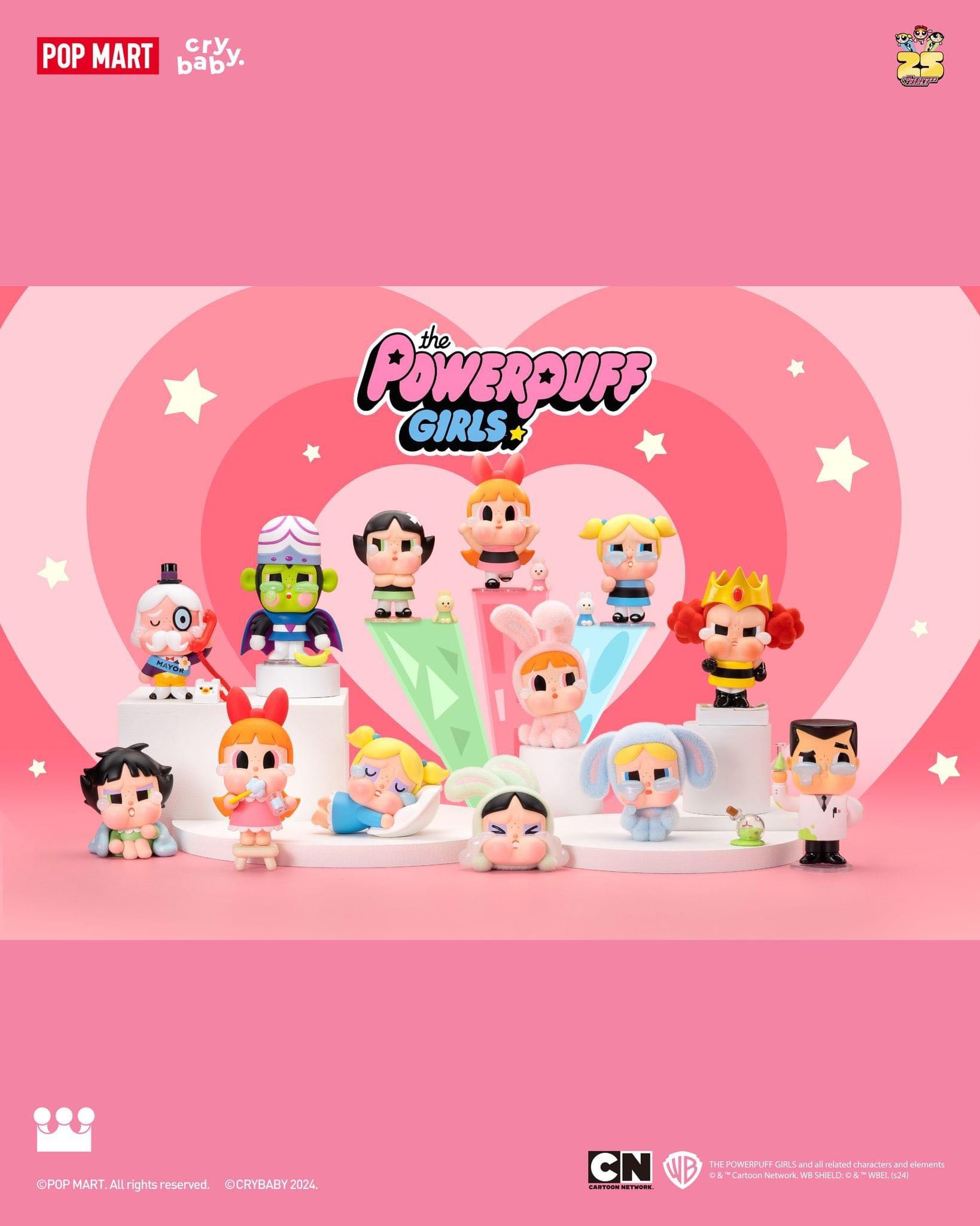 (Pre-order) Crybaby Powerpuff Girls