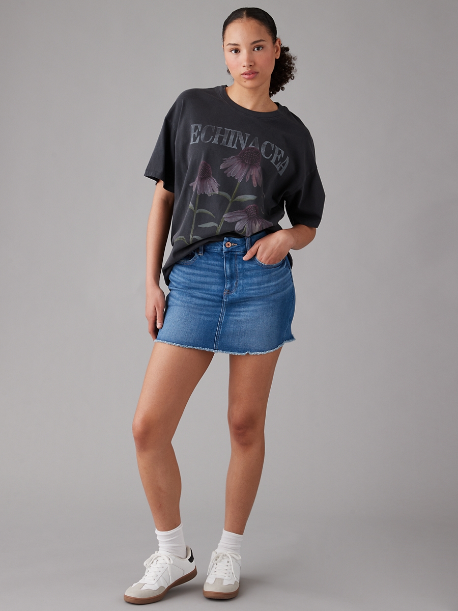 กระโปรง ผู้หญิง CURVY HIGH RISE MINI SKIRT ( 031-4809-947 )
