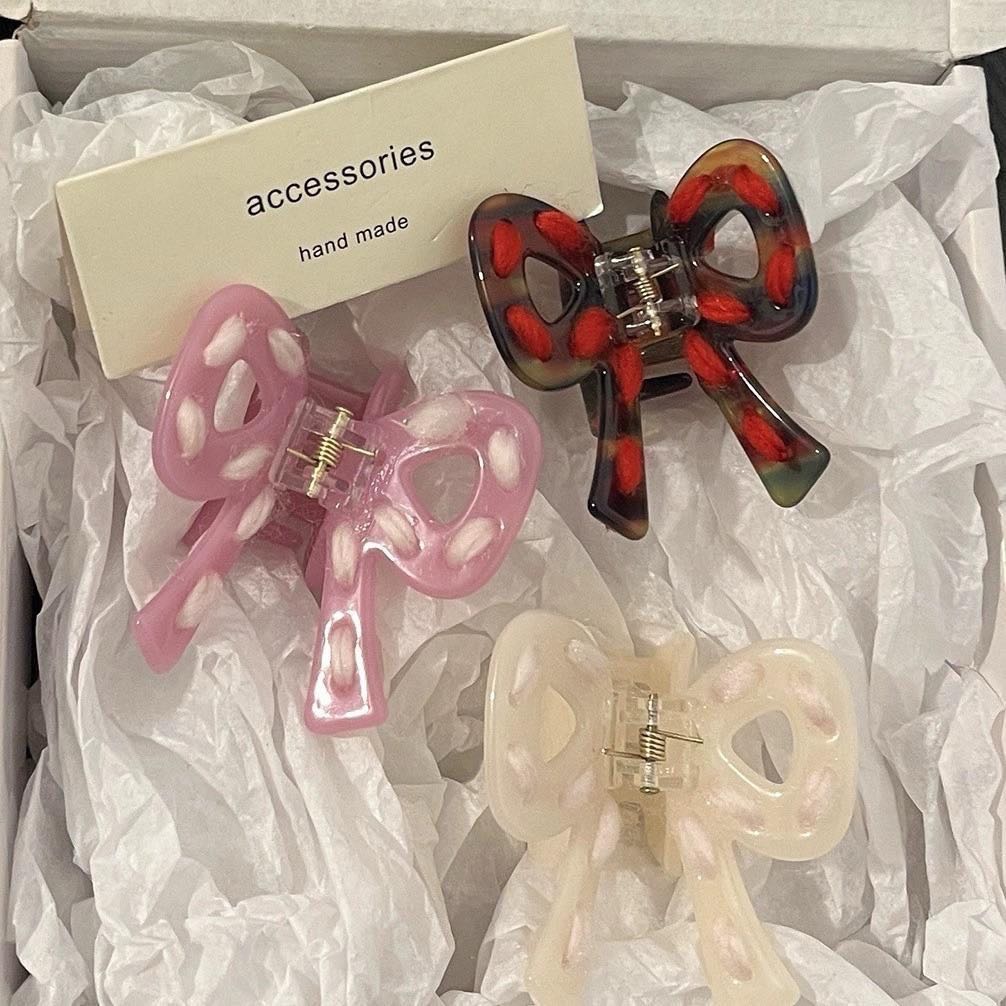 กิ๊บ  𝑯𝒂𝒊𝒓 𝑪𝒍𝒊𝒑 𝑩𝒐𝒘𝒘𝒘 🎀🩷 Twinnies Decor