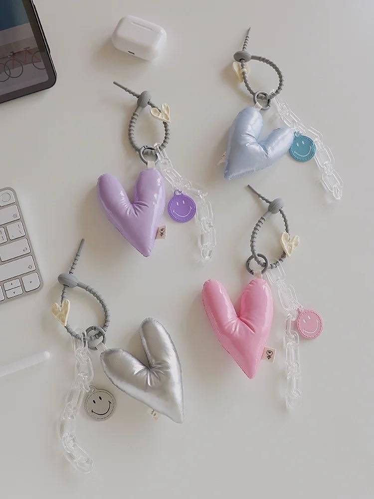 พวงกุญแจ  𝑲𝒆𝒚 𝒓𝒊𝒏𝒈 𝑯𝒆𝒂𝒓𝒕  ☻ 🫶🏻👛 Twinnies Decor