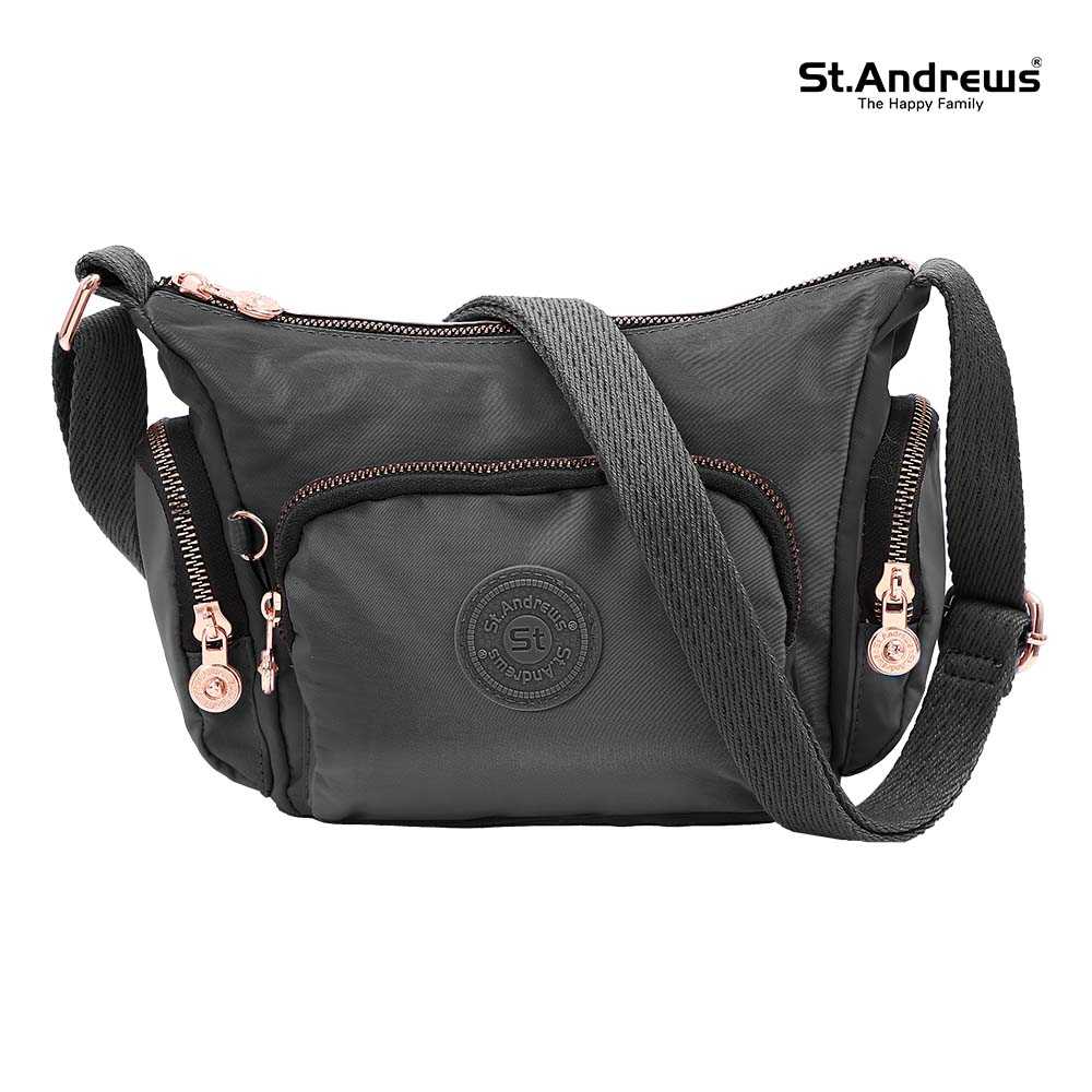 St.Andrews กระเป๋าสะพายข้าง รุ่น SSH0024 - สีดำ
