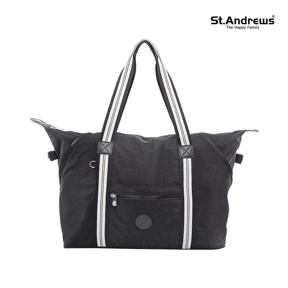 St.Andrews กระเป๋าสะพายใบใหญ่ รุ่น SSH1007 - สีดำ