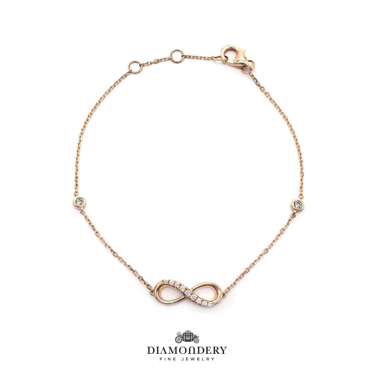 สร้อยข้อมือเพชร Classic Infinity Bracelet