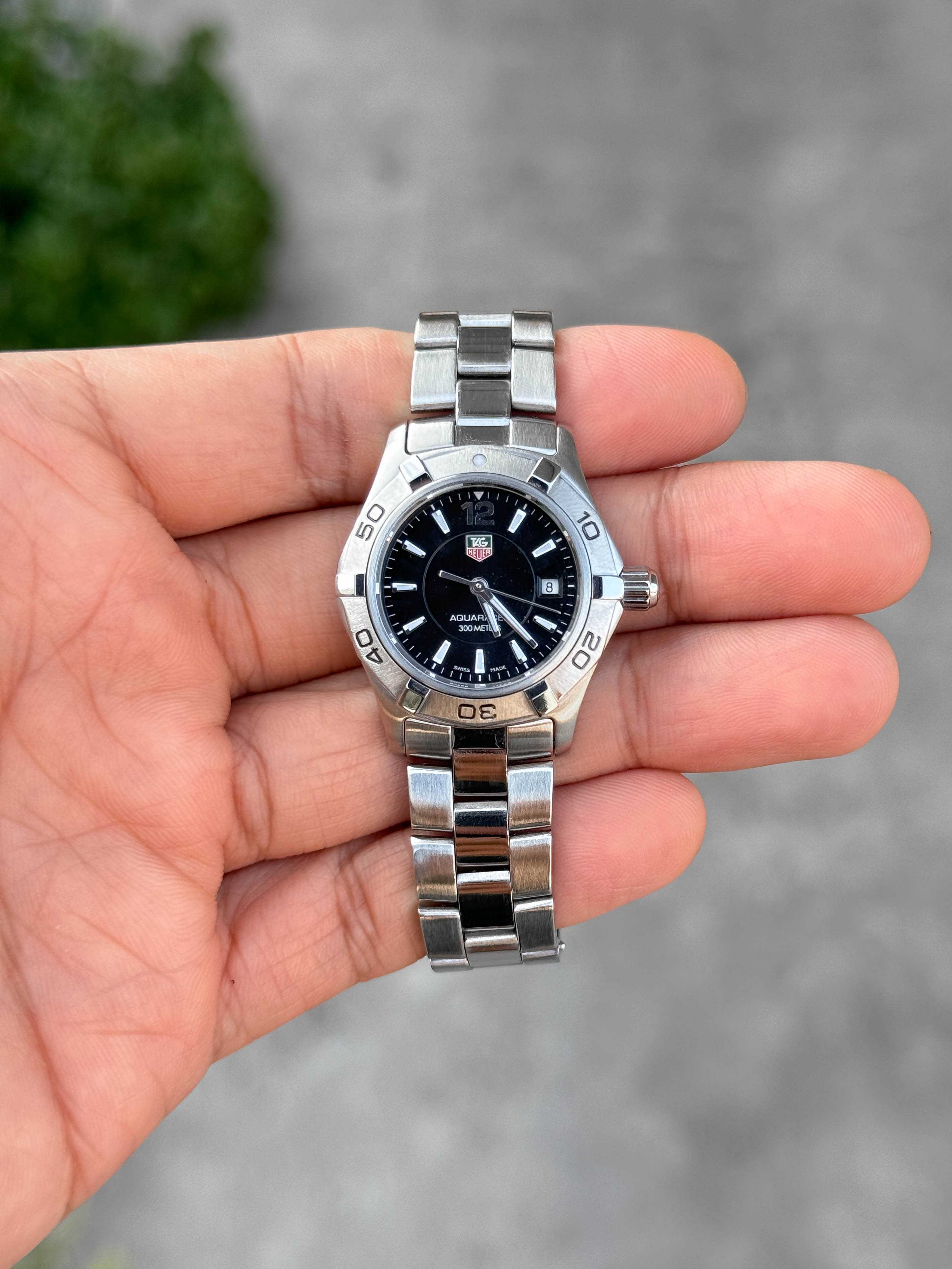 Tag Heuer Aquaracer Lady Size Quartz หน้าดำ