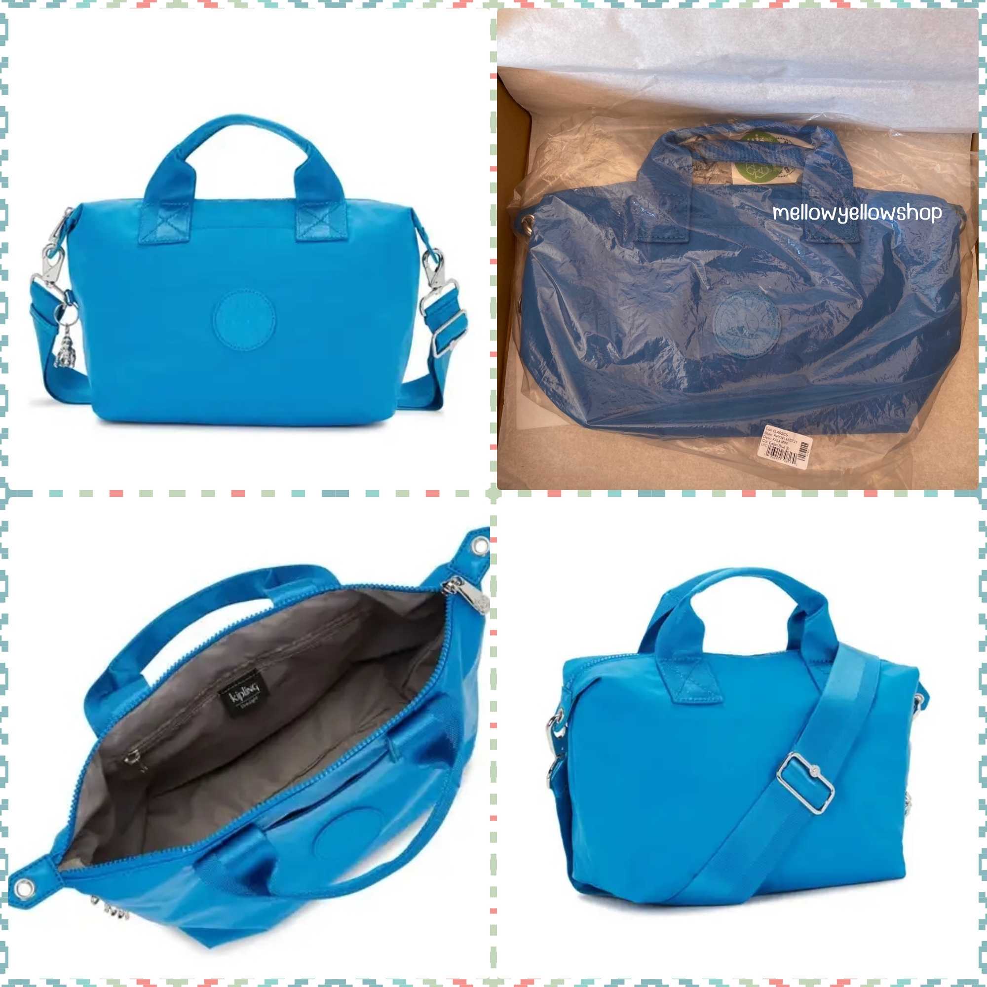 ❌ ลดเคลียร์ กระเป๋า Kipling Kala Mini Eager blue st