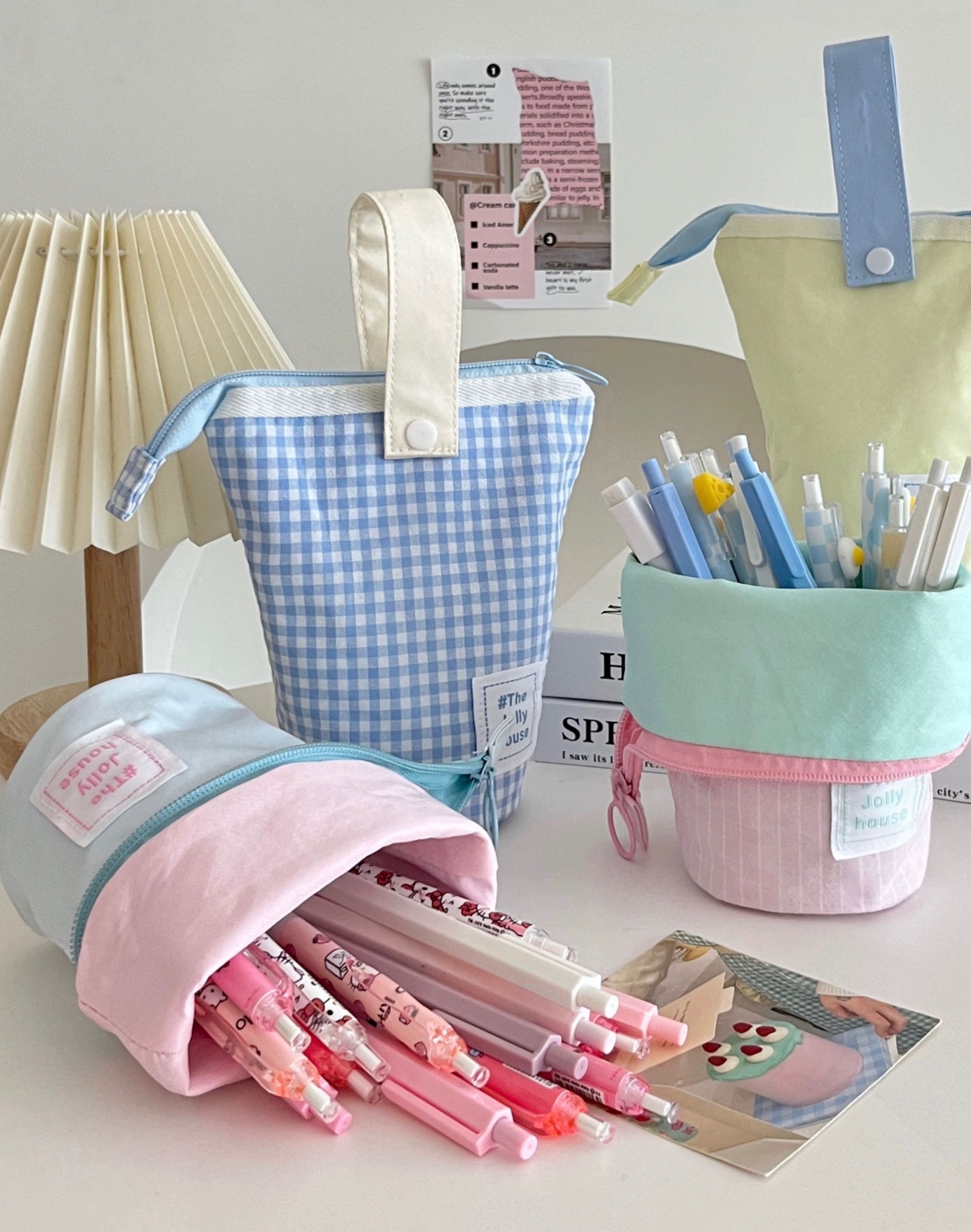 กระเป๋าใส่เครื่องเขียน 📚🎒🩷🩵 Twinnies Decor