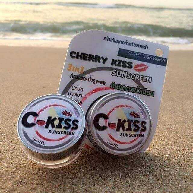 กันแดด  Cherry Kiss Sunscreen Cream C-Kiss
