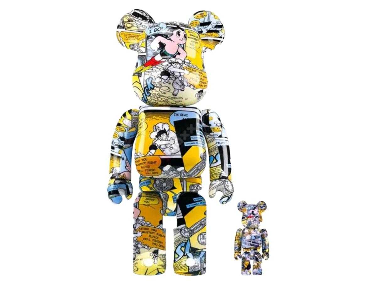 Be@rbrick Astroboy manga Camouflage color 100%+400%