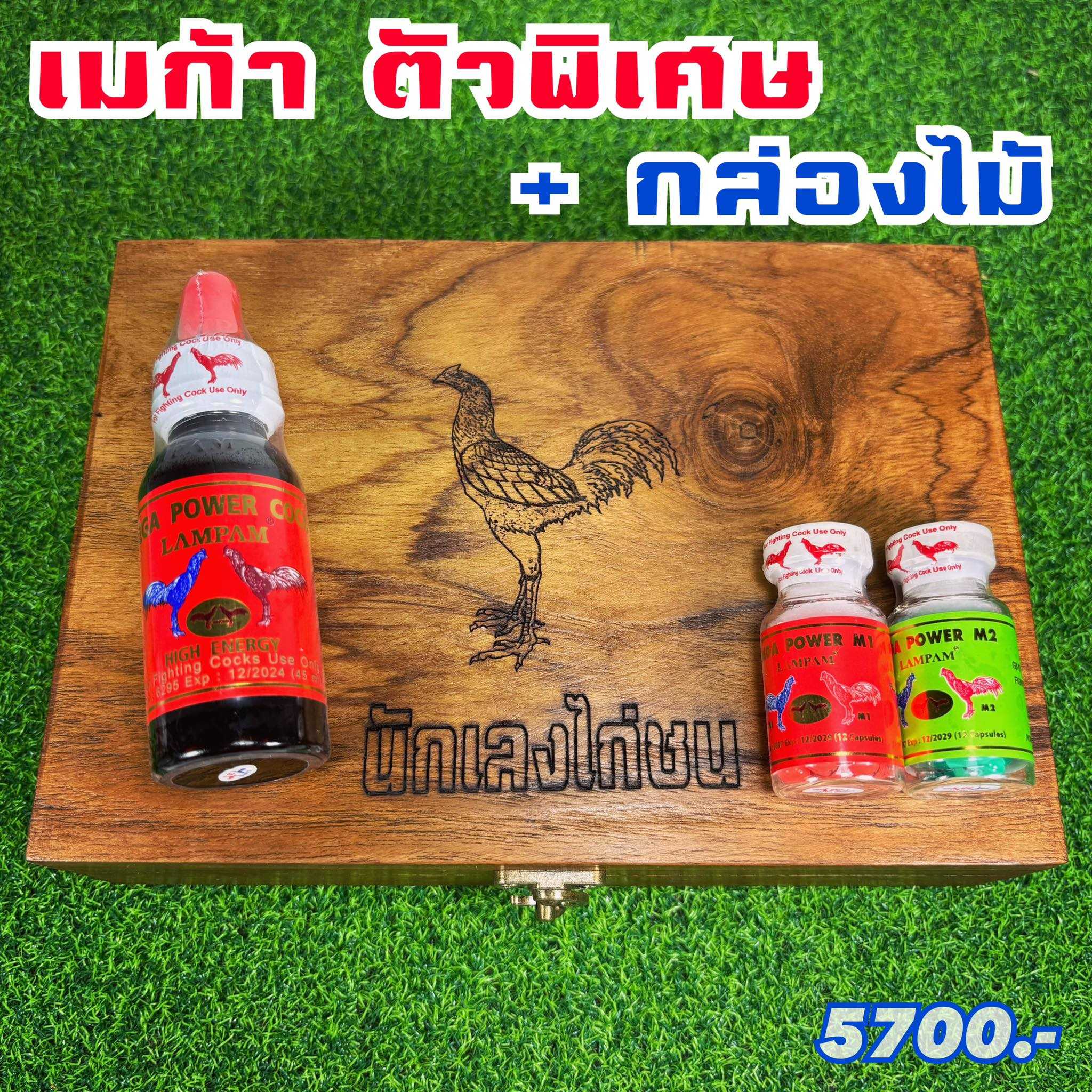 ชุดเมก้าตัวพิเศษ+กล่องไม้