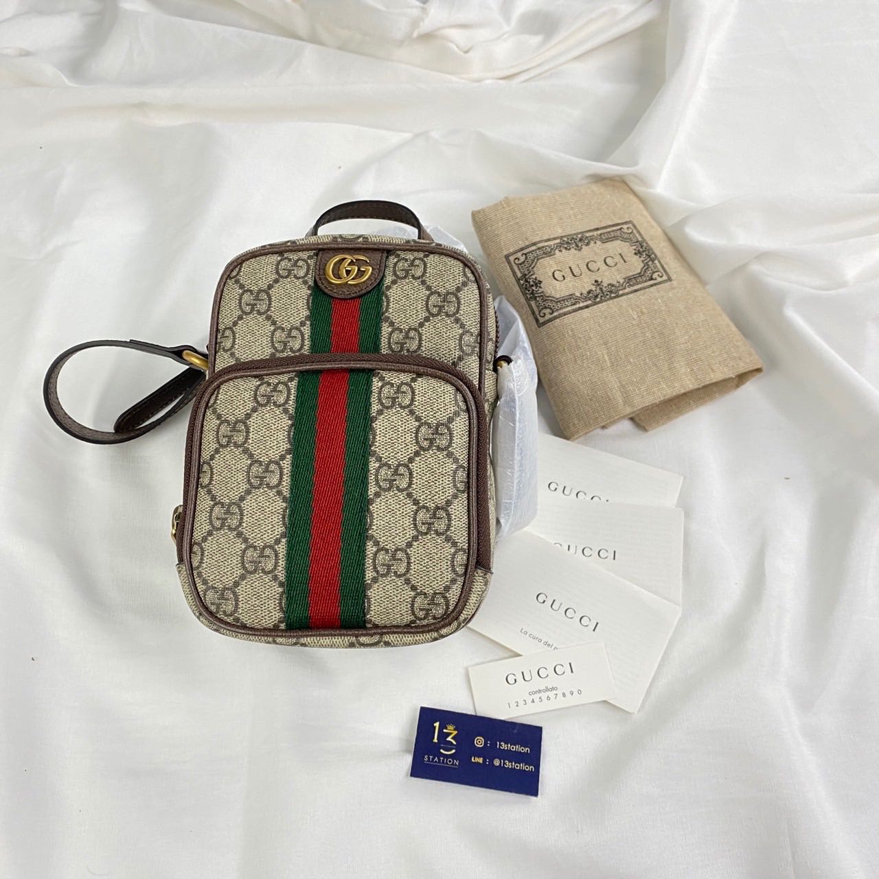 New Gucci GG Phone Bag แท้💯🚗พร้อมส่ง