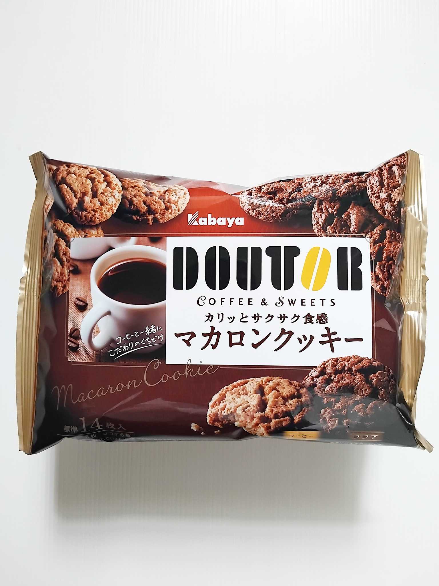 Kabaya Doutor คุกกี้กรอบรสกาแฟ และรสโกโก้