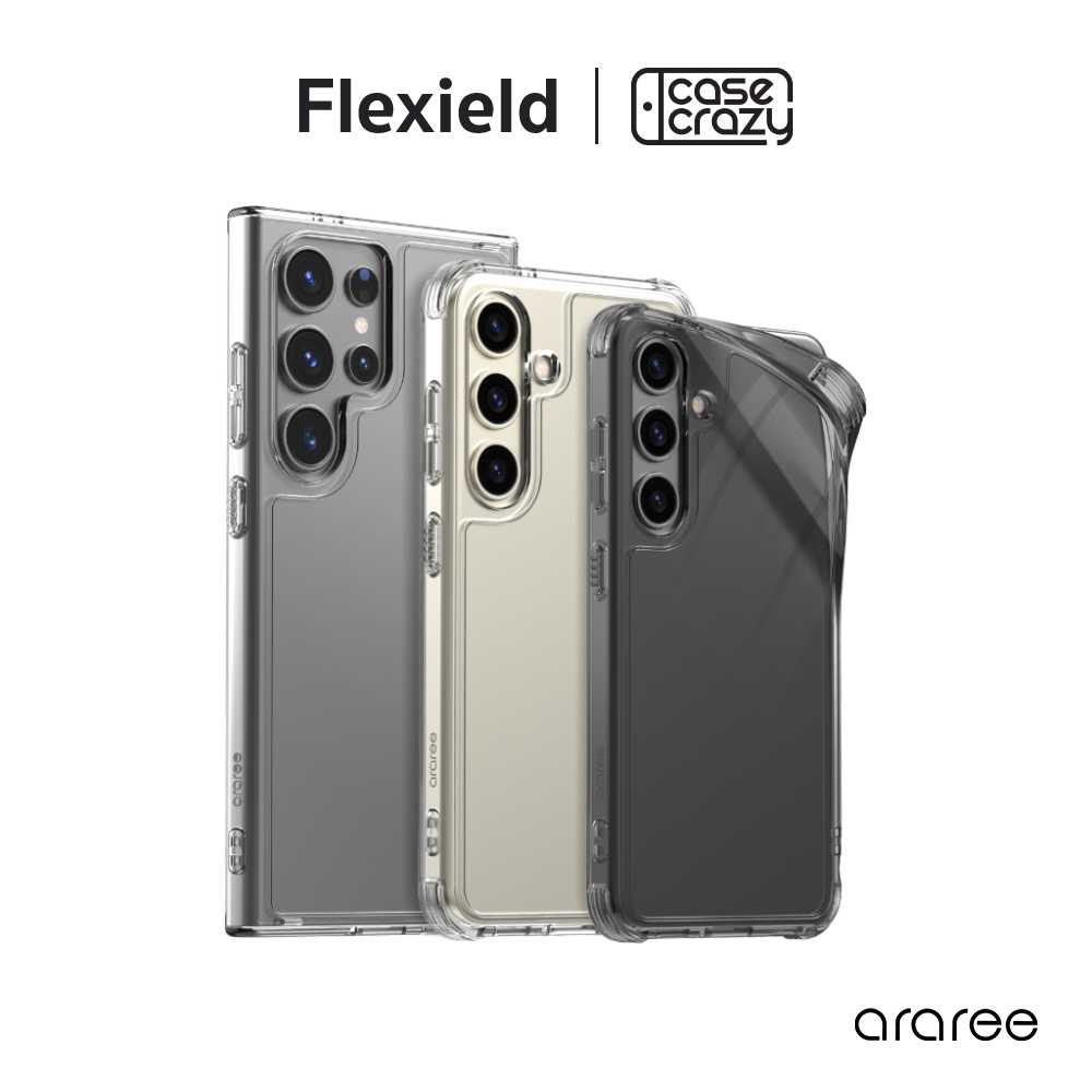 ARAREE รุ่น Flexeld เคสใส กันกระแทก Galaxy S24 / S24+ / S24 Ultra