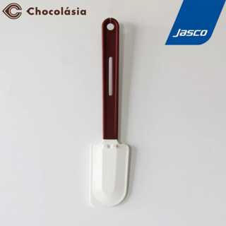 ไม้พายทนความร้อน, แบบแบน ด้ามแดง ขนาด 10 นิ้ว - High Heat Spatulas, Flat shape (JASCO)