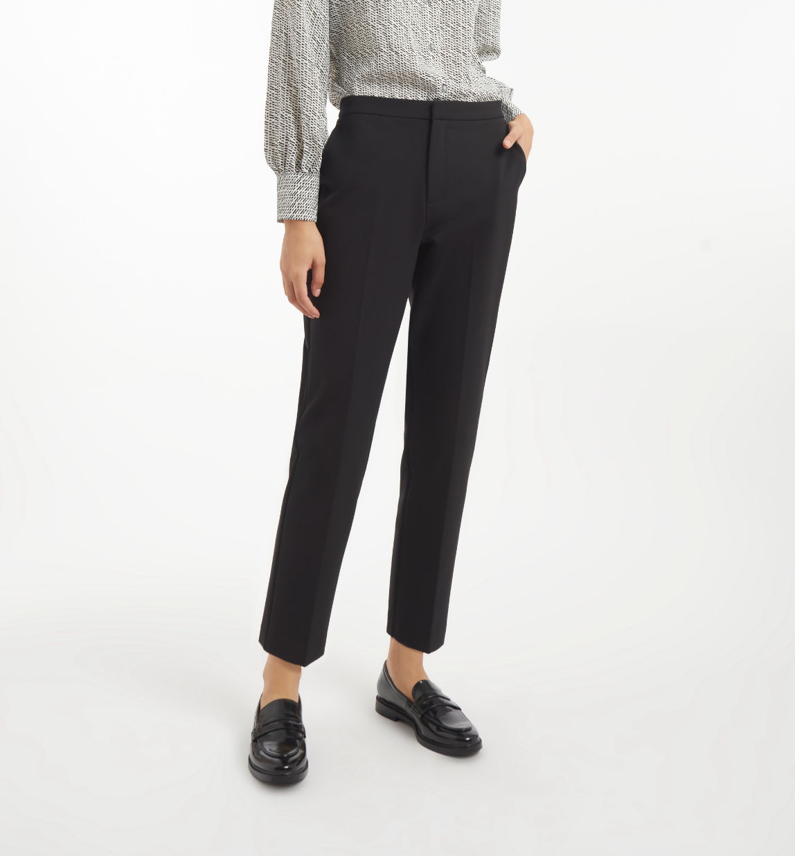 กางเกงเอวยางยืด | Elastic Waist Trousers | 01033