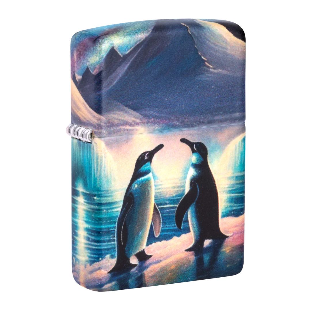 Zippo ไฟแช็กรุ่น 46014 Penguin Design