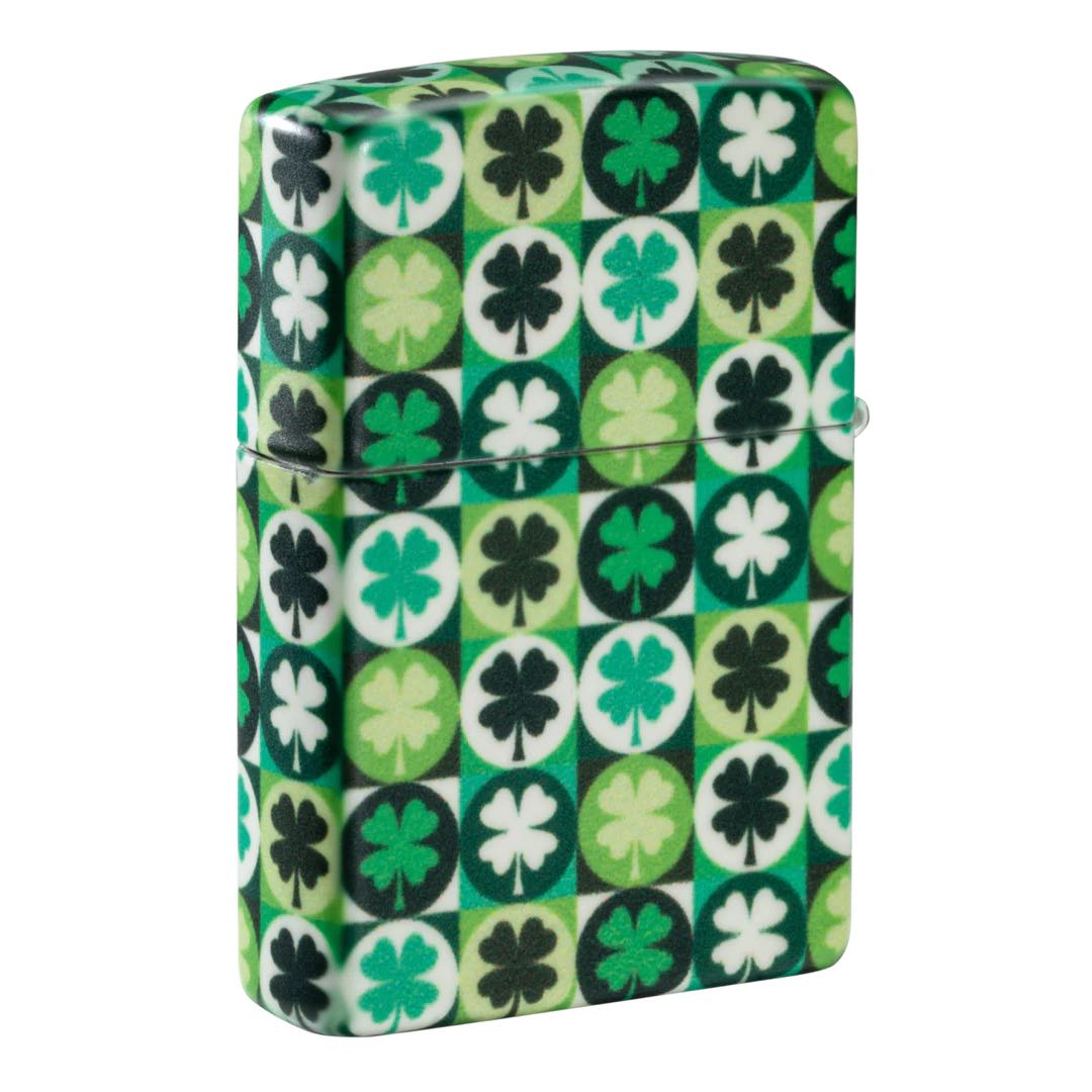 Zippo ไฟแช็กรุ่น 46015 Clover Design