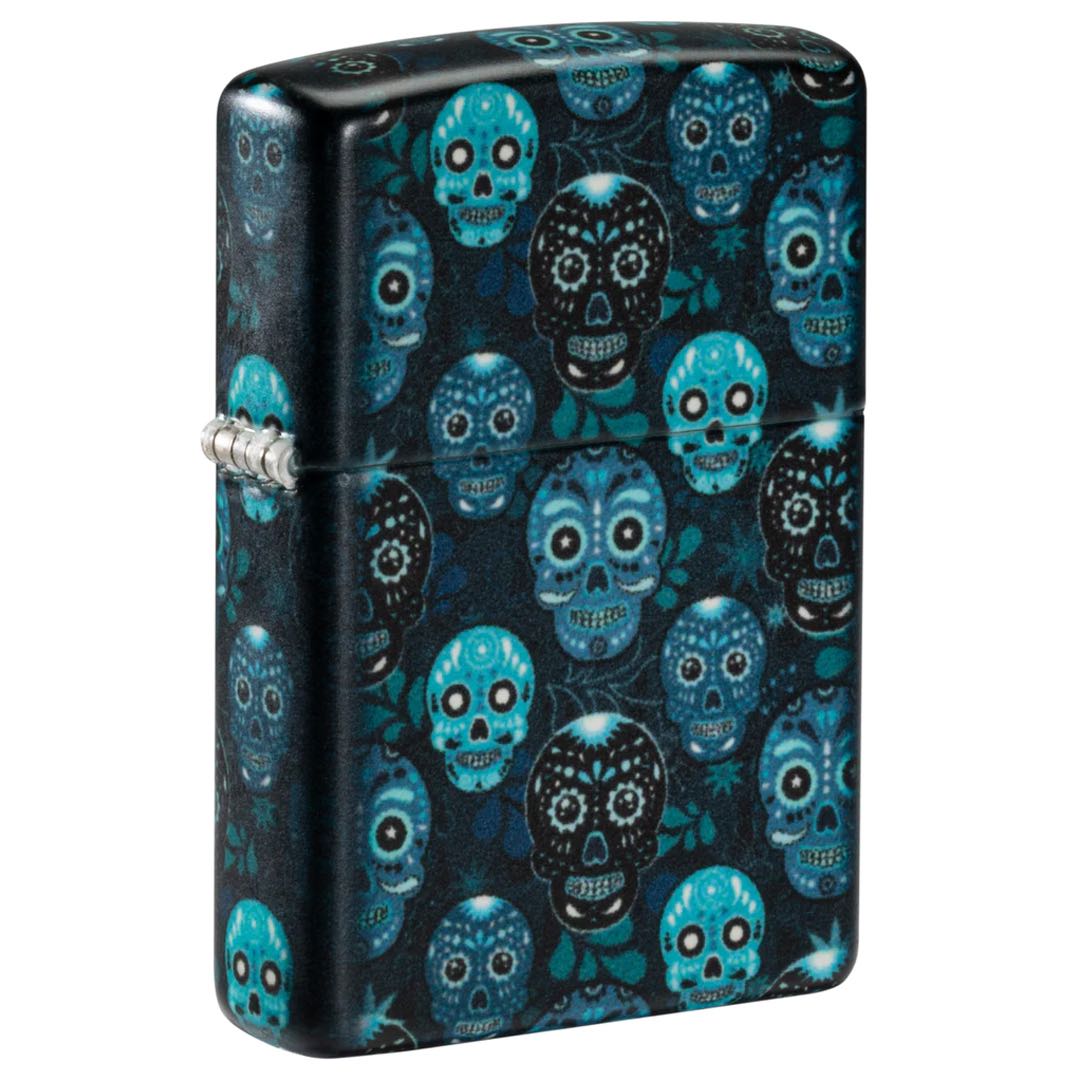 Zippo ไฟแช็กรุ่น 46017 Sugar Skulls Design