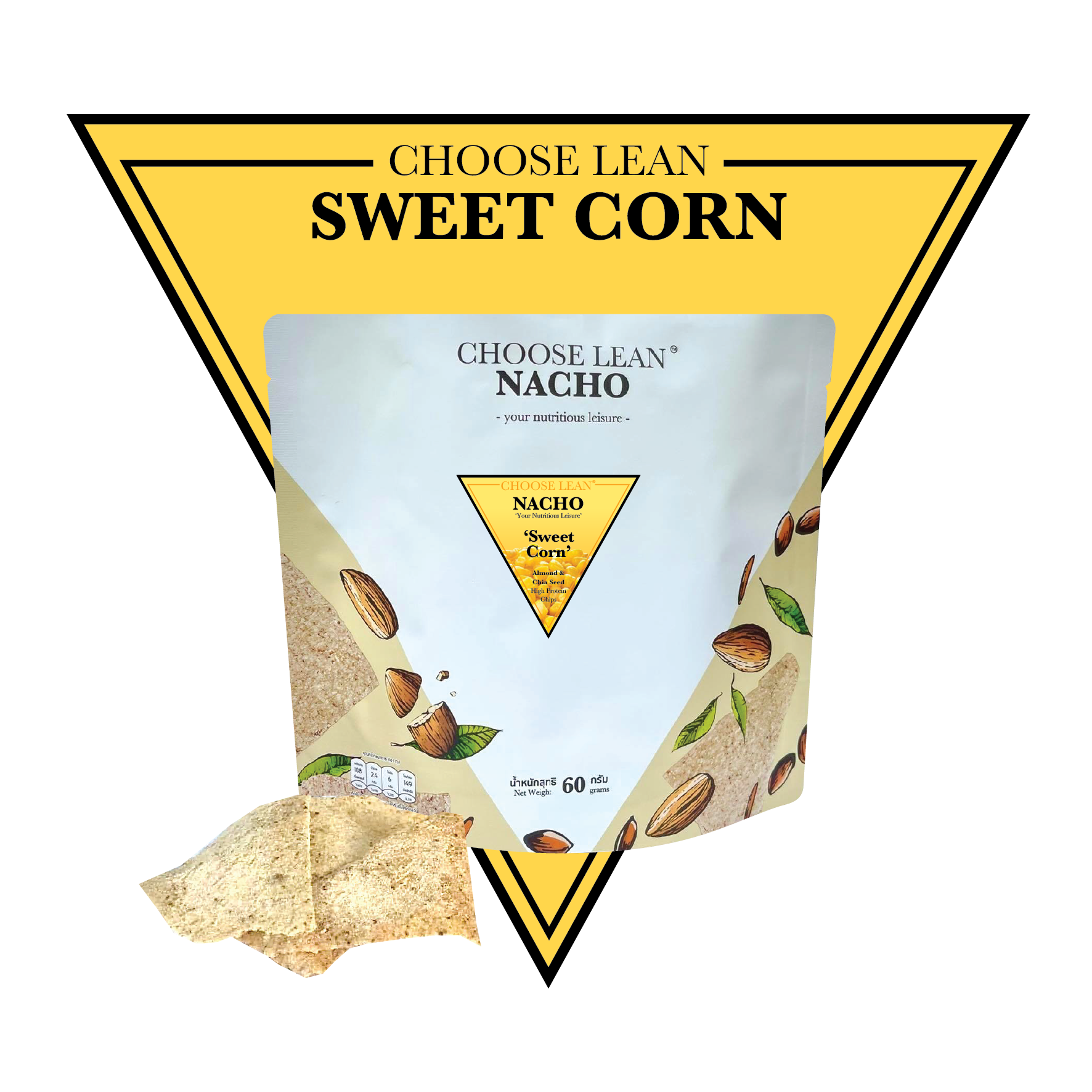 PekoPeko Choose Lean Nacho Sweet Corn (S)
