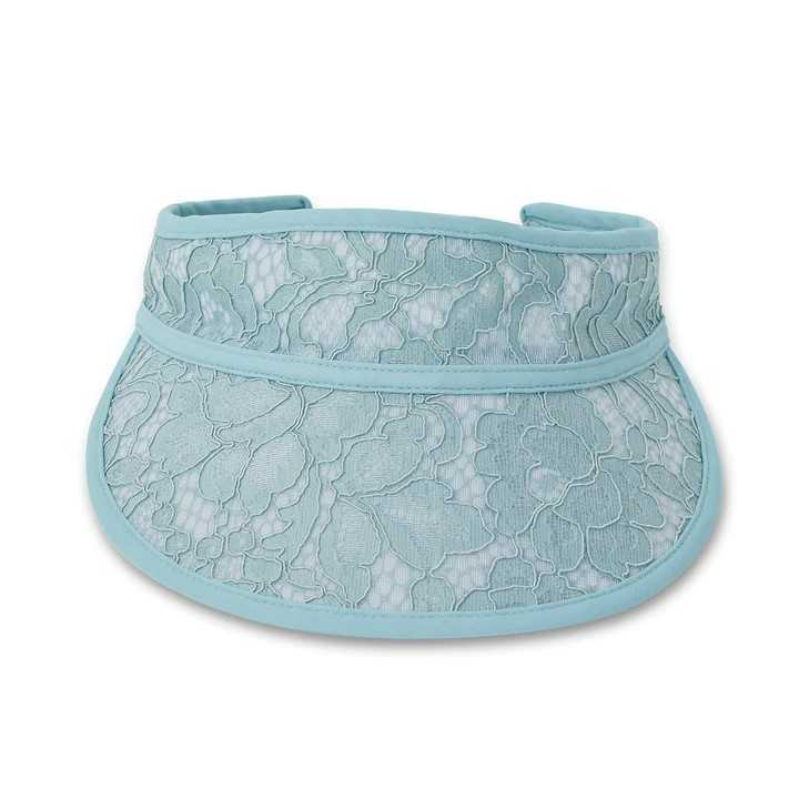 MALBON GOLF ISABEL LACE VISOR