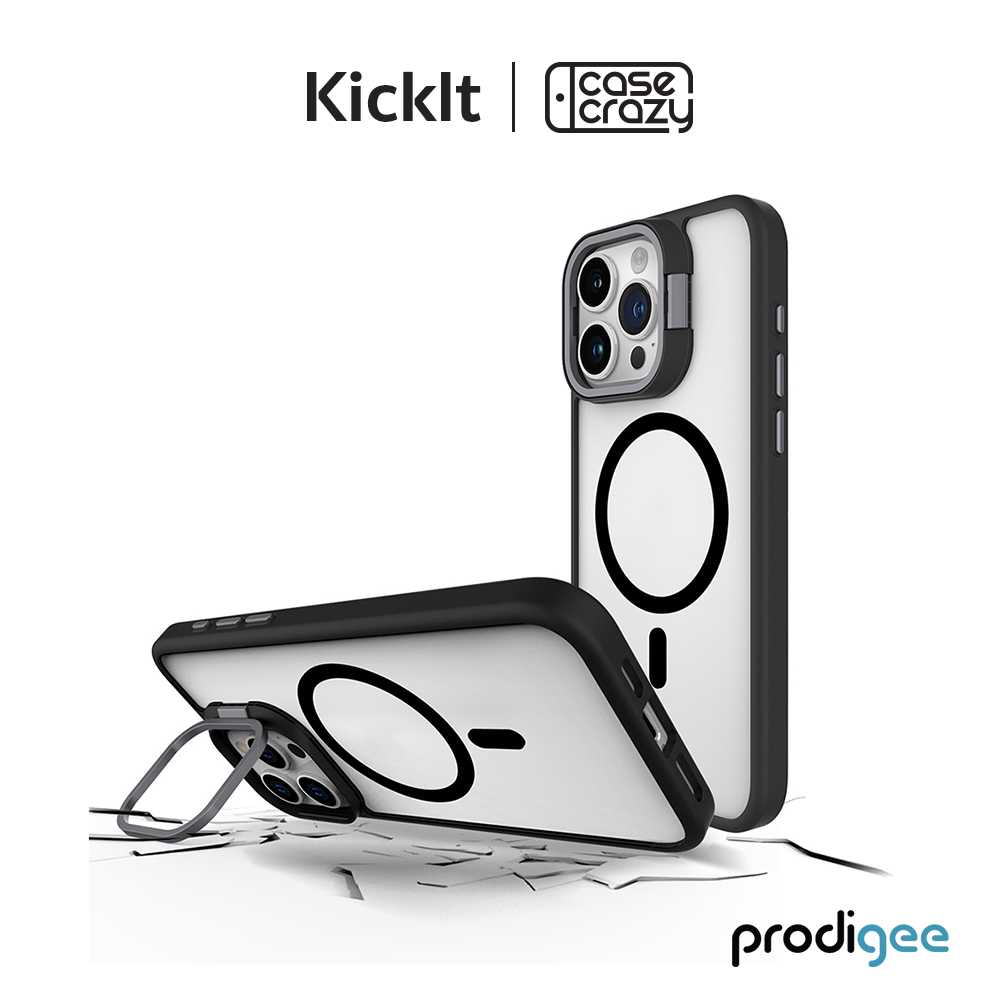 PRODIGEE รุ่น Kickit เคสใส กันกระแทก สำหรับมือถือ  iPhone 15 Pro /  iPhone 15 Pro Max
