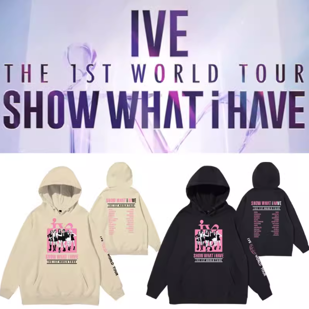 Pre-Order | เสื้อกันหนาว IVE : The 1st World Tour [SHOW WHAT I HAVE]