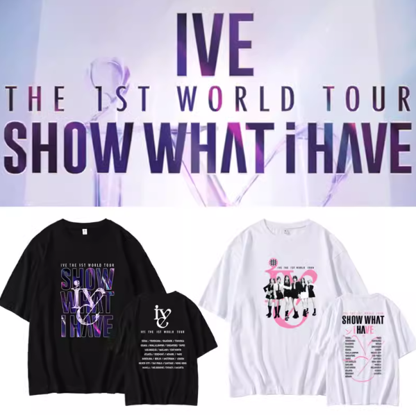 Pre-Order | เสื้อยืด IVE : The 1st World Tour [SHOW WHAT I HAVE]