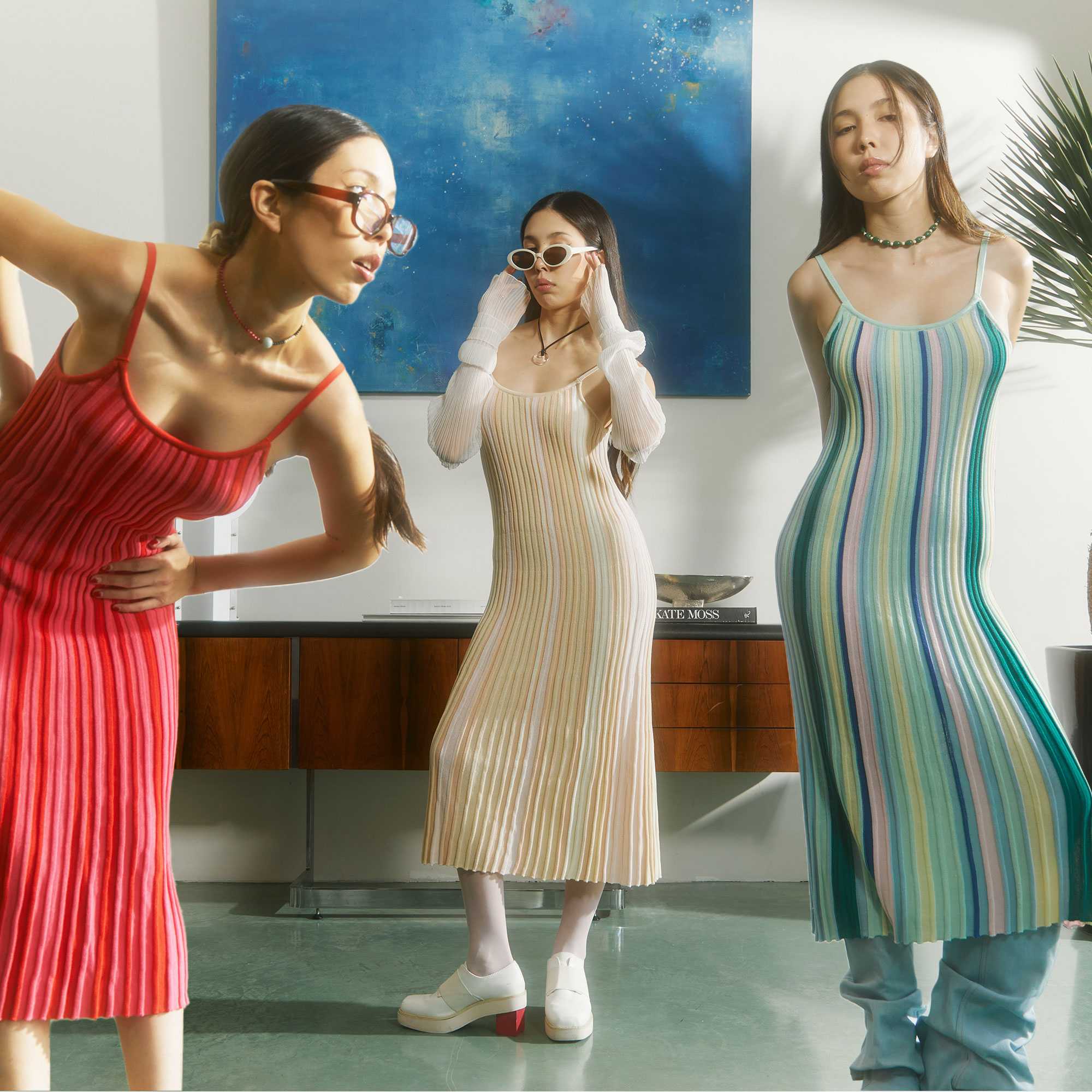 Riviera Rib Knitted Dress