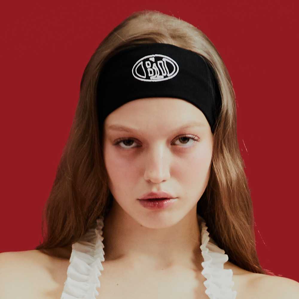 BLACKDOG BKK - SS2422 - BD Headband - ที่คาดผมปัก BD
