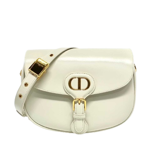Dior Bobby medium white calf ghw dc20