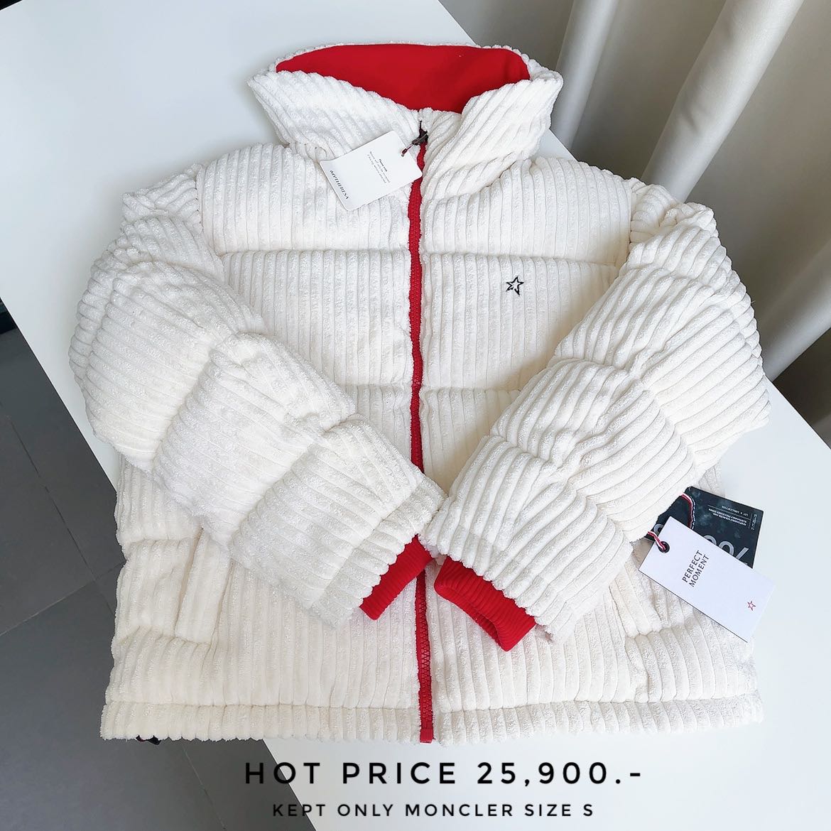 KEPT ONLY PERFECT MOMENT  SIZE S