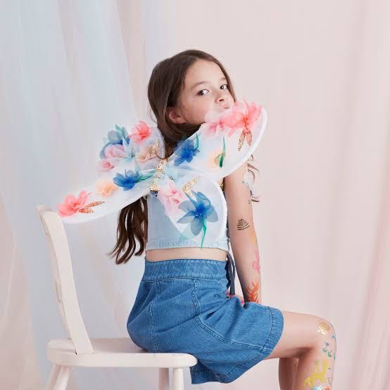 Meri Meri | Organza flower wings & wand